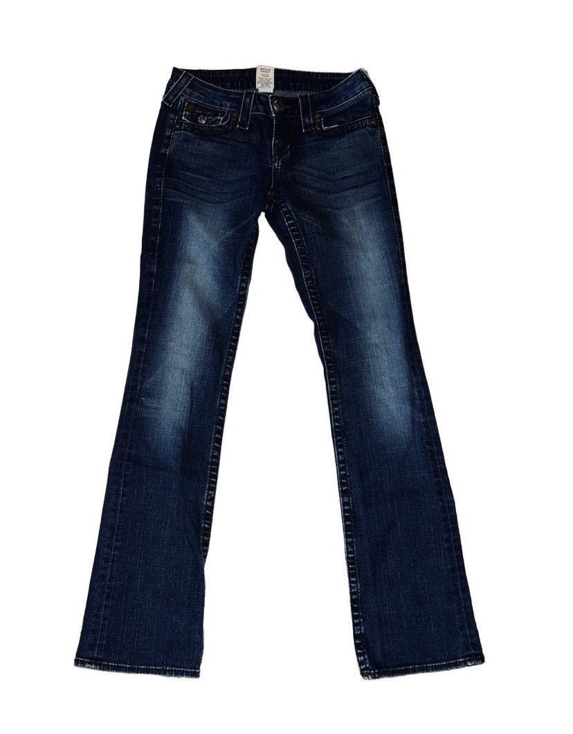 True Religion Womens True Religion Rainbow Becky jeans size 26 Size 26" / US 2 / IT 38 - 1 Thumbnail
