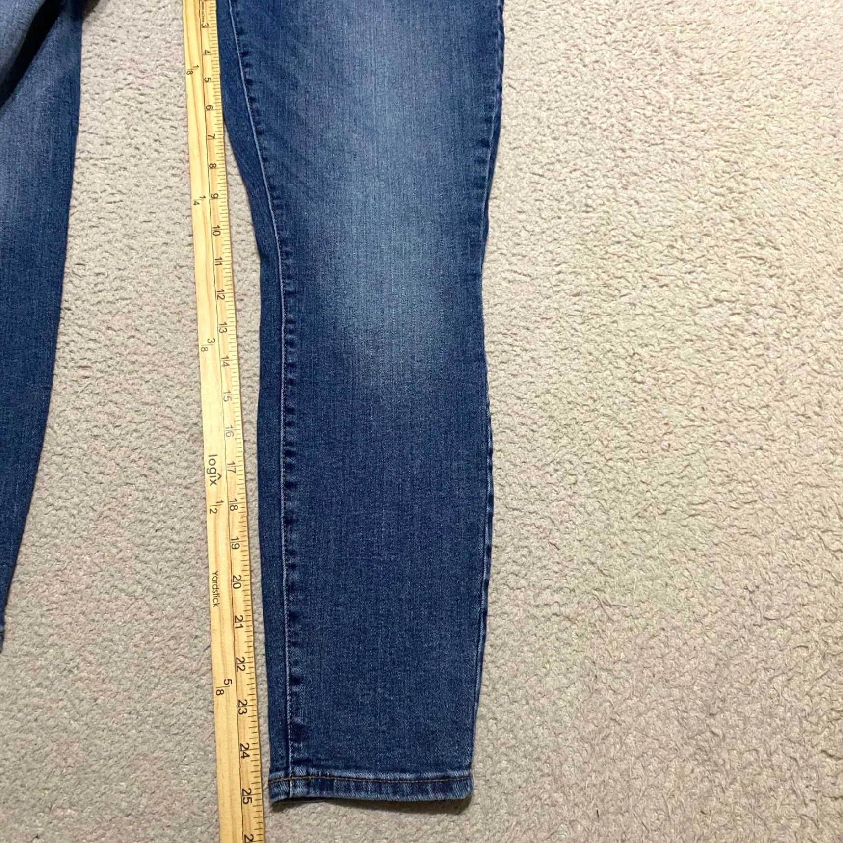Lucky Brand Lucky Brand Jeans Women's 6 Blue Medium Wash Bridgette Skinny High Rise 5-Pocket Denim Stretch Regular Adult Womens Size 28" / US 6 / IT 42 - 6 Thumbnail