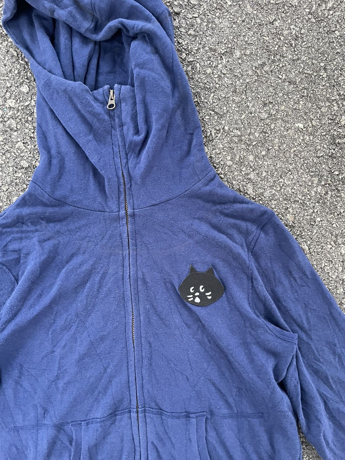 Issey Miyake Ne-Net Cat Pocket Zip-Up Hoodie Size XS / US 0-2 / IT 36-38 - 2 Thumbnail