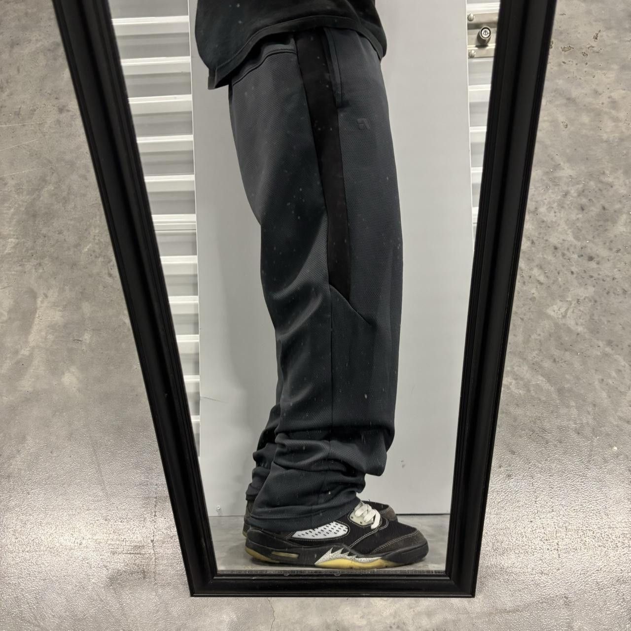 Russell Athletic × Vintage Crazy Vintage Y2K/2000s Dark Grey Black Russell Skater Essential Track Pants! Size US 34 / EU 50 - 1 Thumbnail