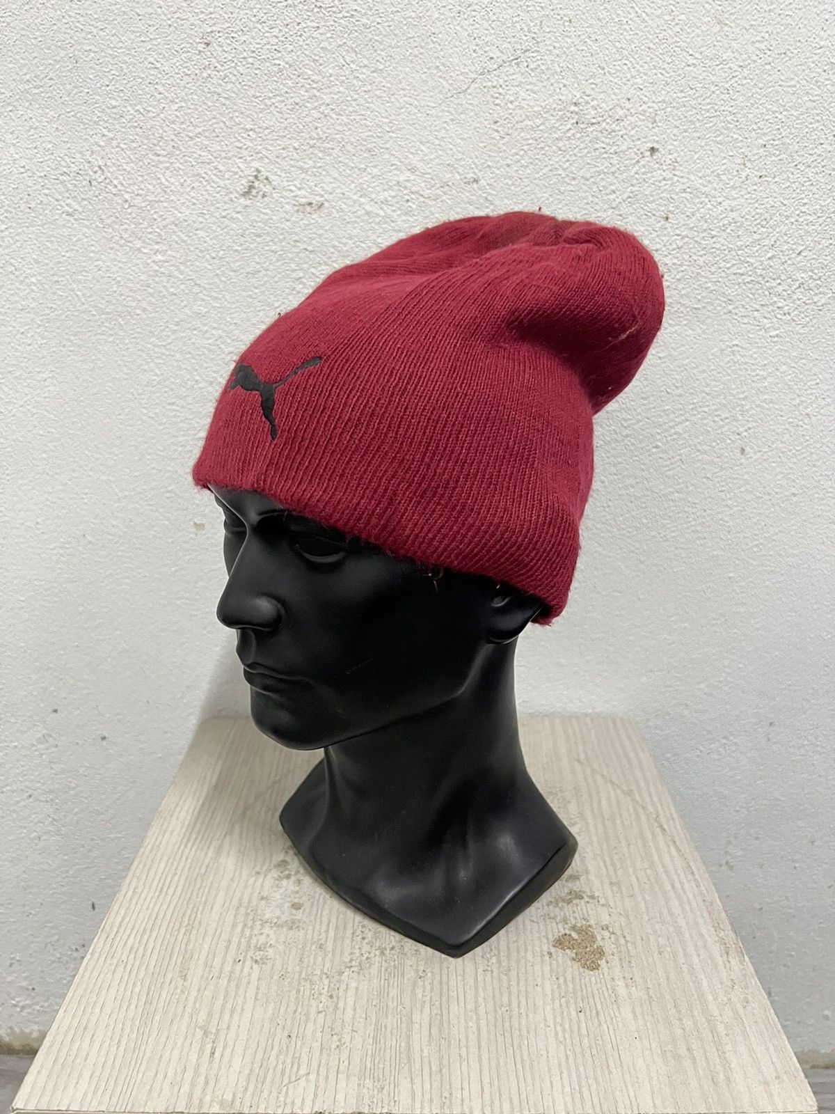 Puma Vintage Puma Small Logo Beanie Hat Size ONE SIZE - 3 Thumbnail