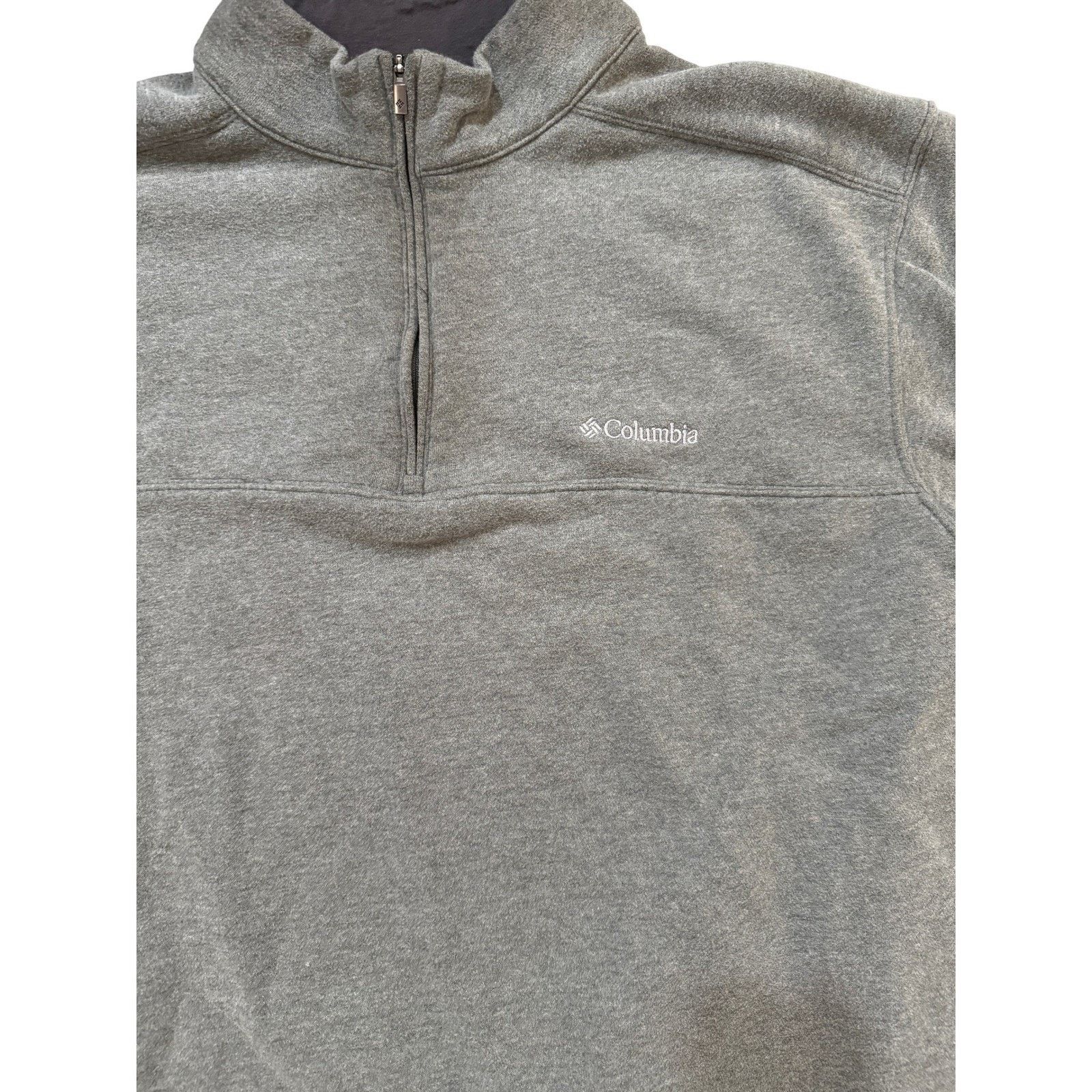 Columbia Columbia Pullover Men's XL Gray Quarter Zip Sweatshirt Gorp Size US XL / EU 56 / 4 - 2 Thumbnail