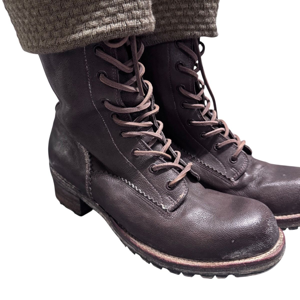 Maison MIHARA YASUHIRO Miharayasuhiro 3 Layer Combat Boots Size US 7.5 / IT 37.5 - 8 Thumbnail