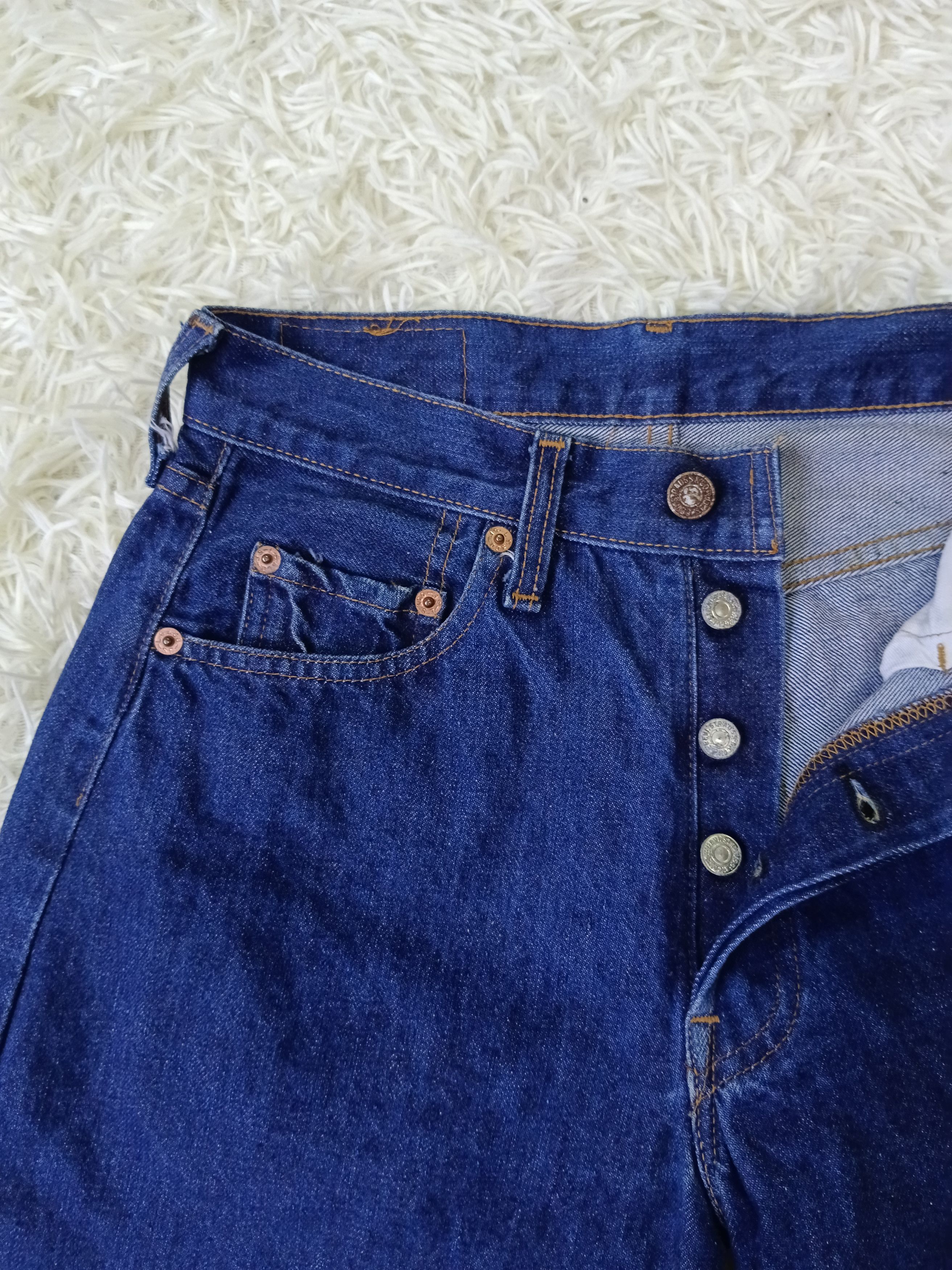 Levi's Vintage Clothing VINTAGE 90s LEVIS 501 BIG E Size US 27 - 3 Thumbnail