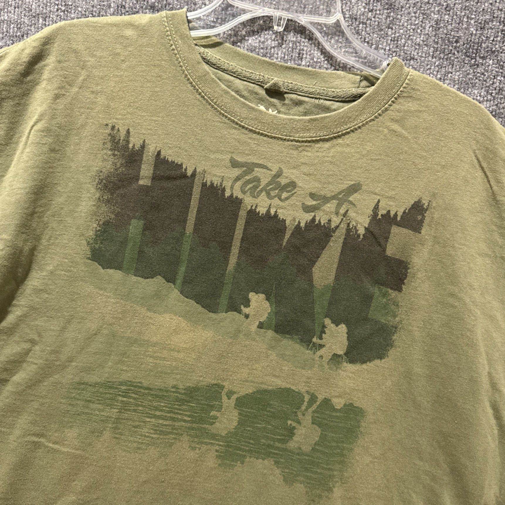 Alife Outdoor Life T-Shirt Green Short Sleeve Men 2XL Stained Outdoors HTF Size US XXL / EU 58 / 5 - 2 Thumbnail