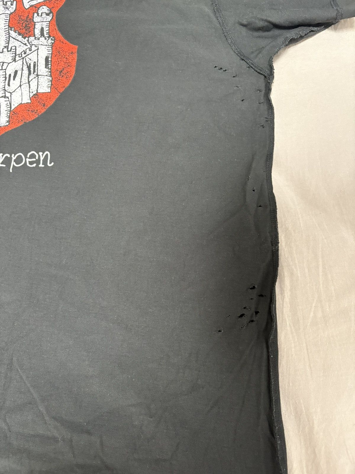 Balenciaga Antwerpen Distressed Inside Out Shirt Size US S / EU 44-46 / 1 - 2 Thumbnail
