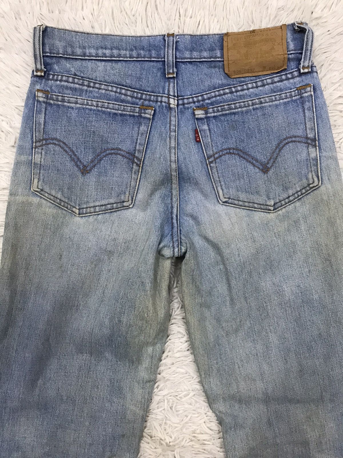 Vintage Levis Lot 506 Distressed Denim Jeans