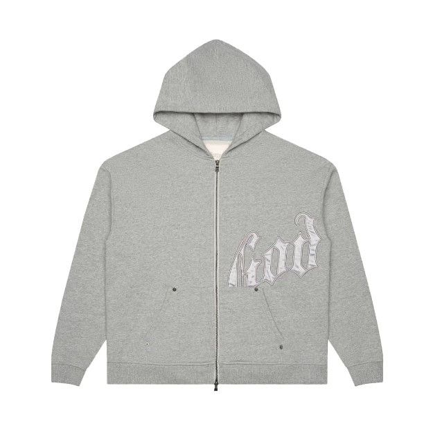 Godspeed Godspeed OG Logo V2 Grey & Sliver Hoodie Size US XL / EU 56 / 4 - 1 Preview