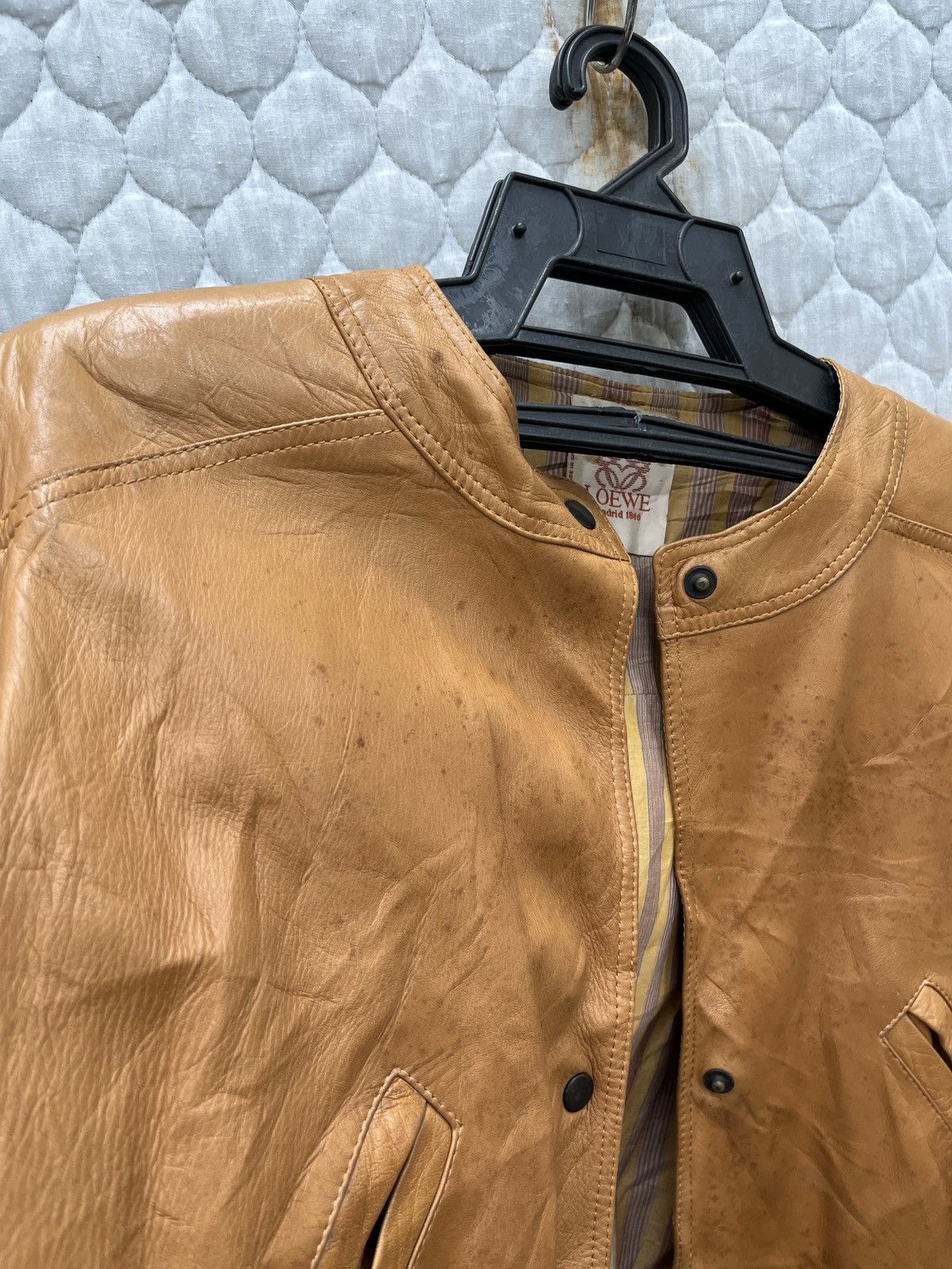 Loewe 🔥🔥🔥STEALS LOEWE LEATHER JACKET Size S / US 4 / IT 40 - 10 Thumbnail