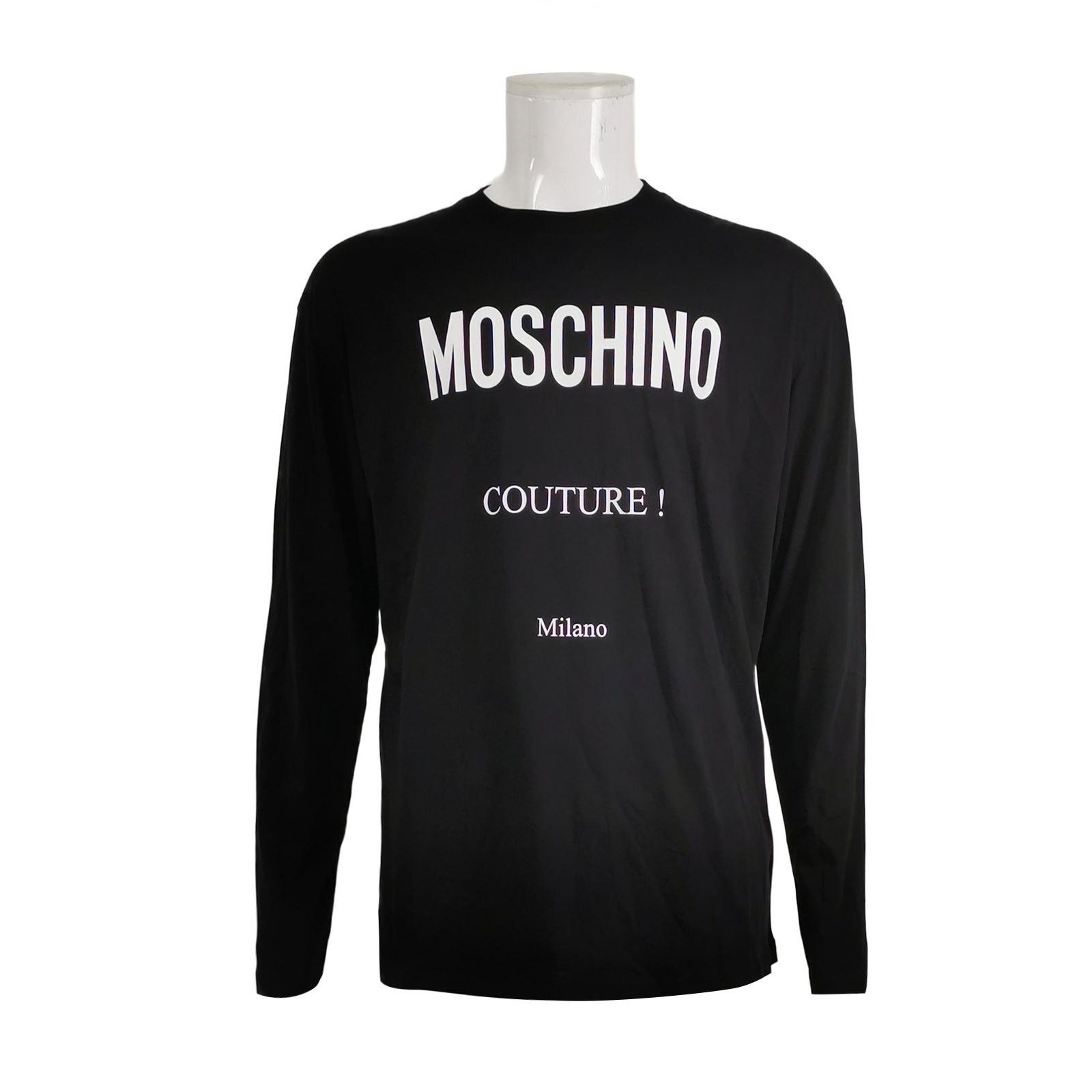 Louis Vuitton Moschino Cotton Logo Long-Sleeve T-Shirt XL US42 Size US XL / EU 56 / 4 - 1 Thumbnail