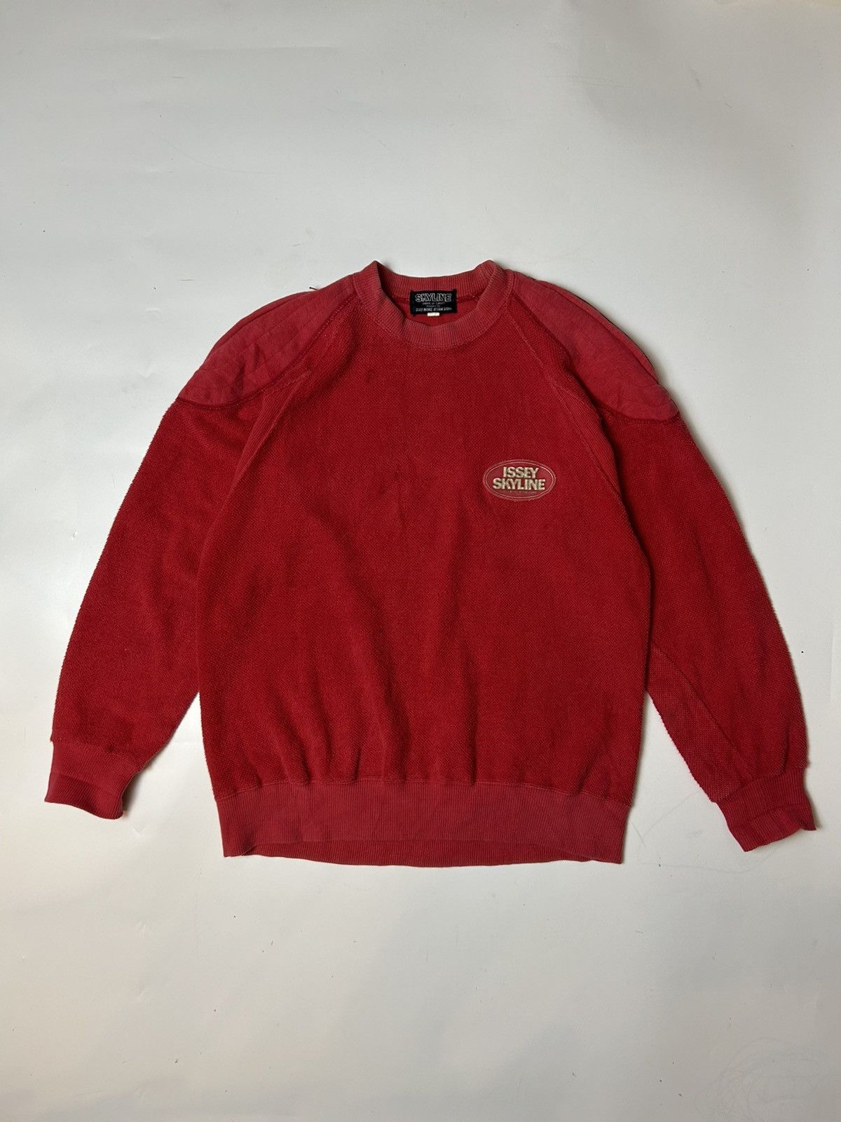 Issey Miyake × Japanese Brand × Vintage VINTAGE ISSEY MIYAKE SKYLINE SWEATSHIRT Size US M / EU 48-50 / 2 - 4 Thumbnail