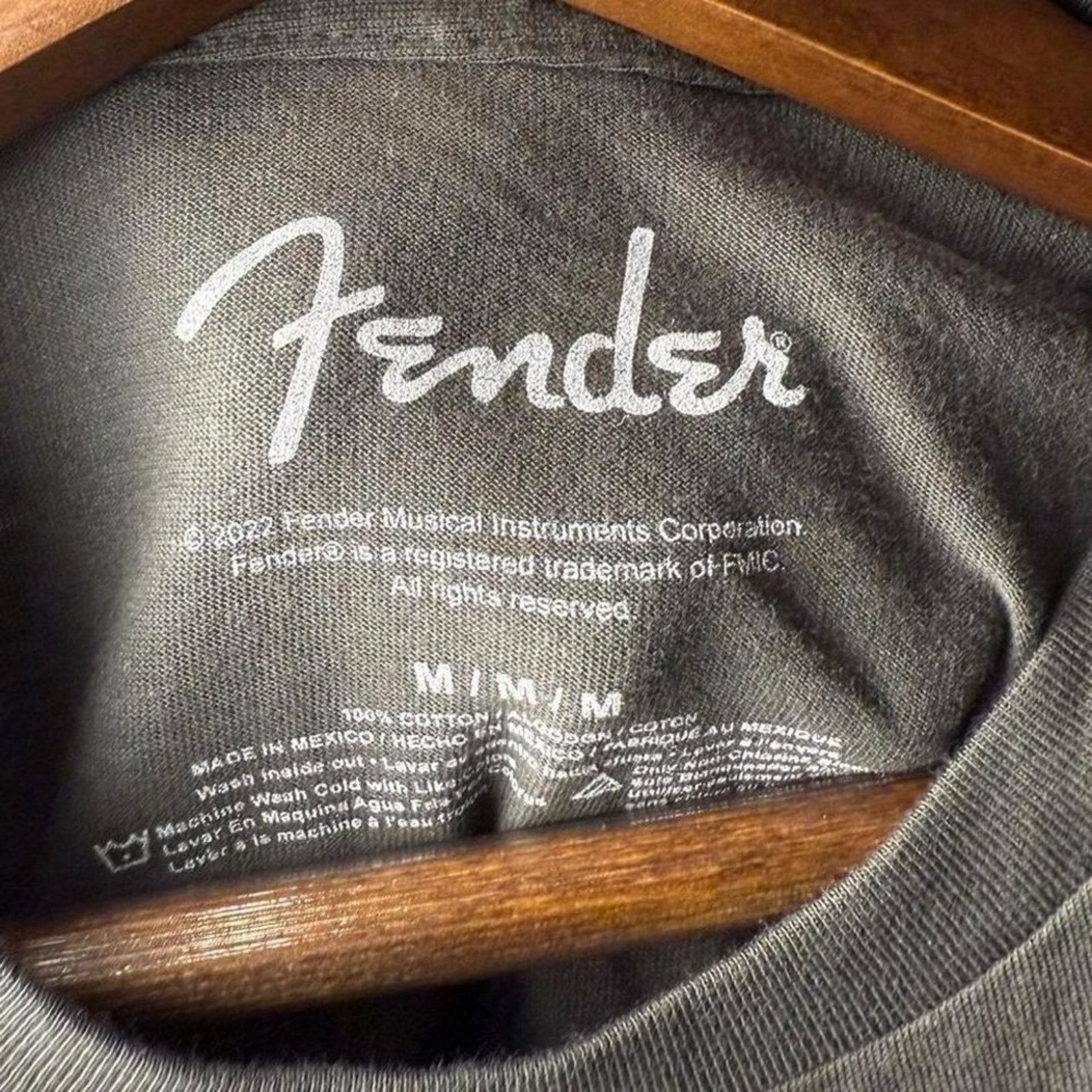 Fender Fender Guitar Graphic Tee Shirt Size M Music Rock Band Size US M / EU 48-50 / 2 - 4 Thumbnail
