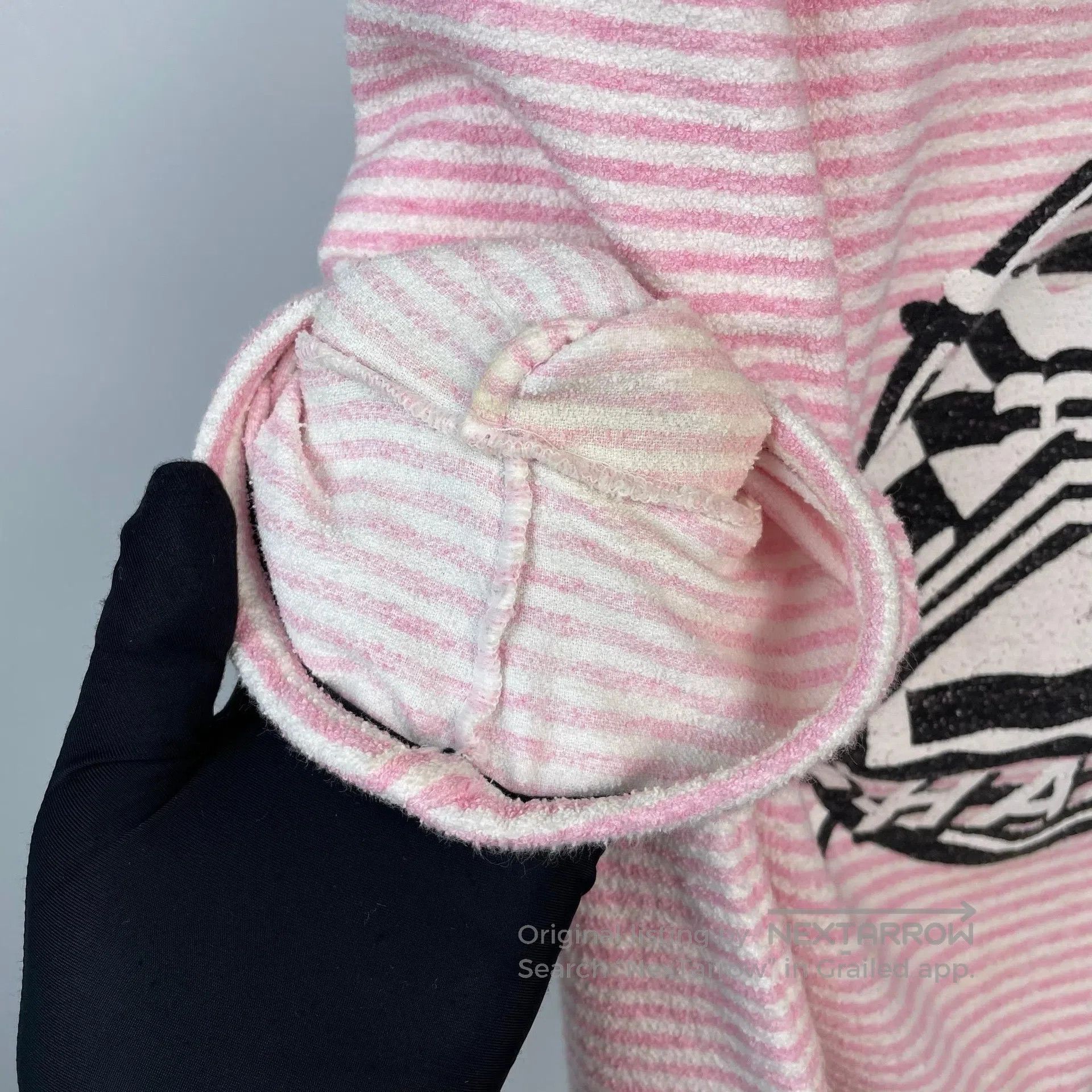 Chanel Chanel Pink Striped T-Shirt| Size XS / US 0-2 / IT 36-38 - 6 Thumbnail