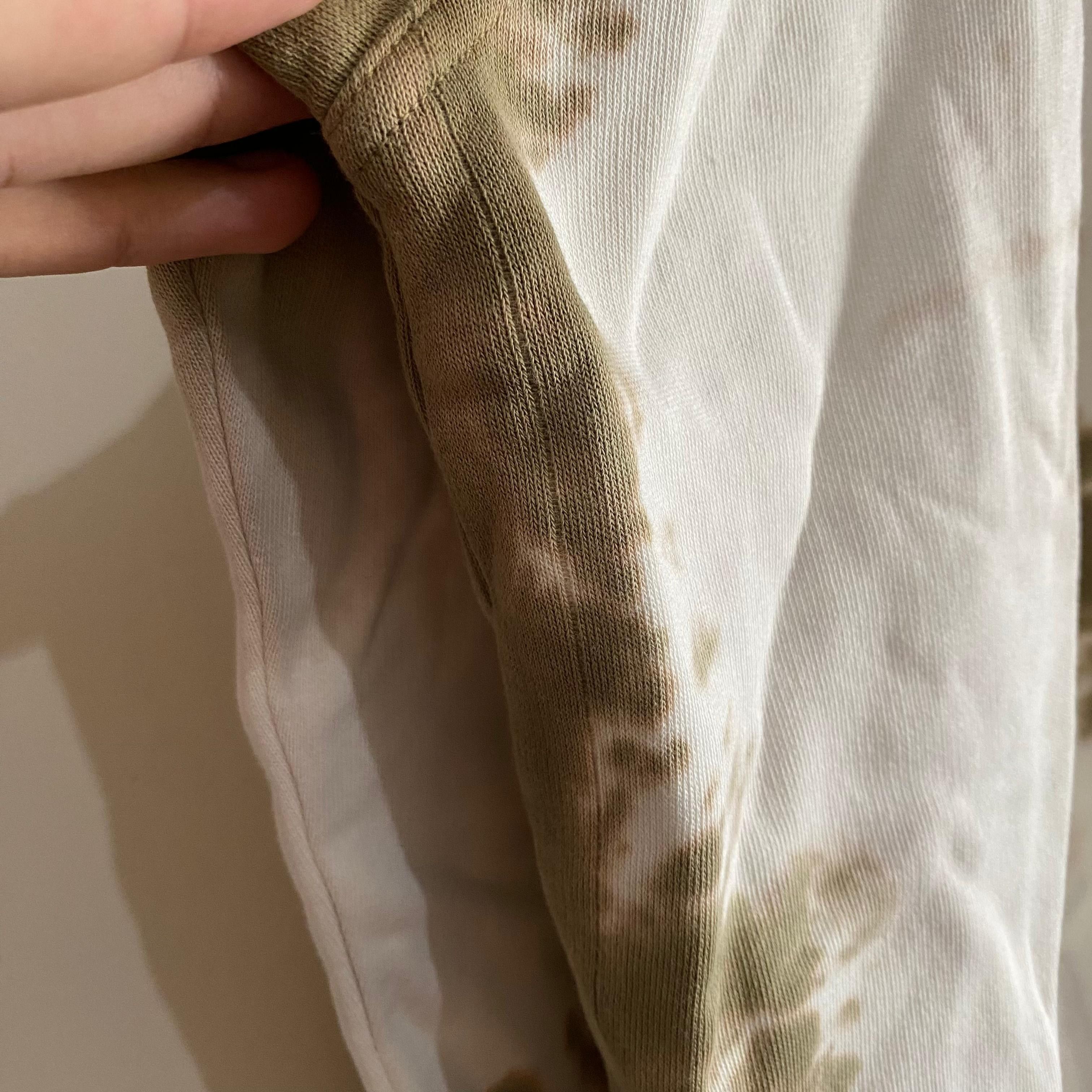 Givenchy Green And White Tie Dye Heart Logo Oversized Hoodie Size M / US 6-8 / IT 42-44 - 7 Thumbnail