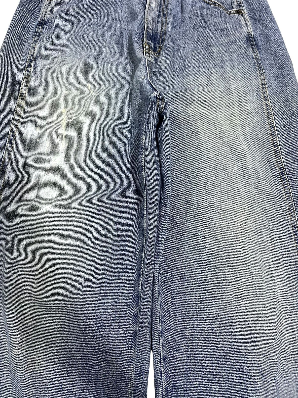 If Six Was Nine × Japanese Brand × Le Grande Bleu (L.G.B.) BAGGY💥 JAPANESE BRAND Y2K WASHED BLUE DENIM PANTS Size US 29 - 3 Thumbnail
