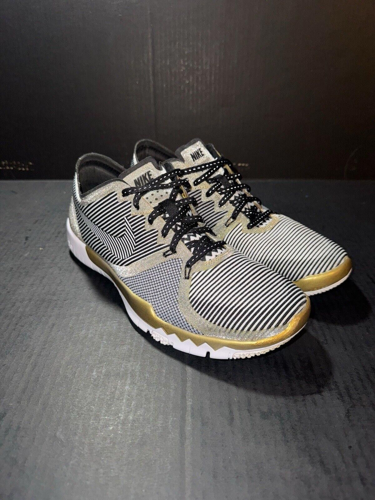 Nike Nike Men's 3.0 V4 NFL Super Bowl 50 Gold 749374-070 Sz 9 Size US 9 / EU 42 - 2 Thumbnail