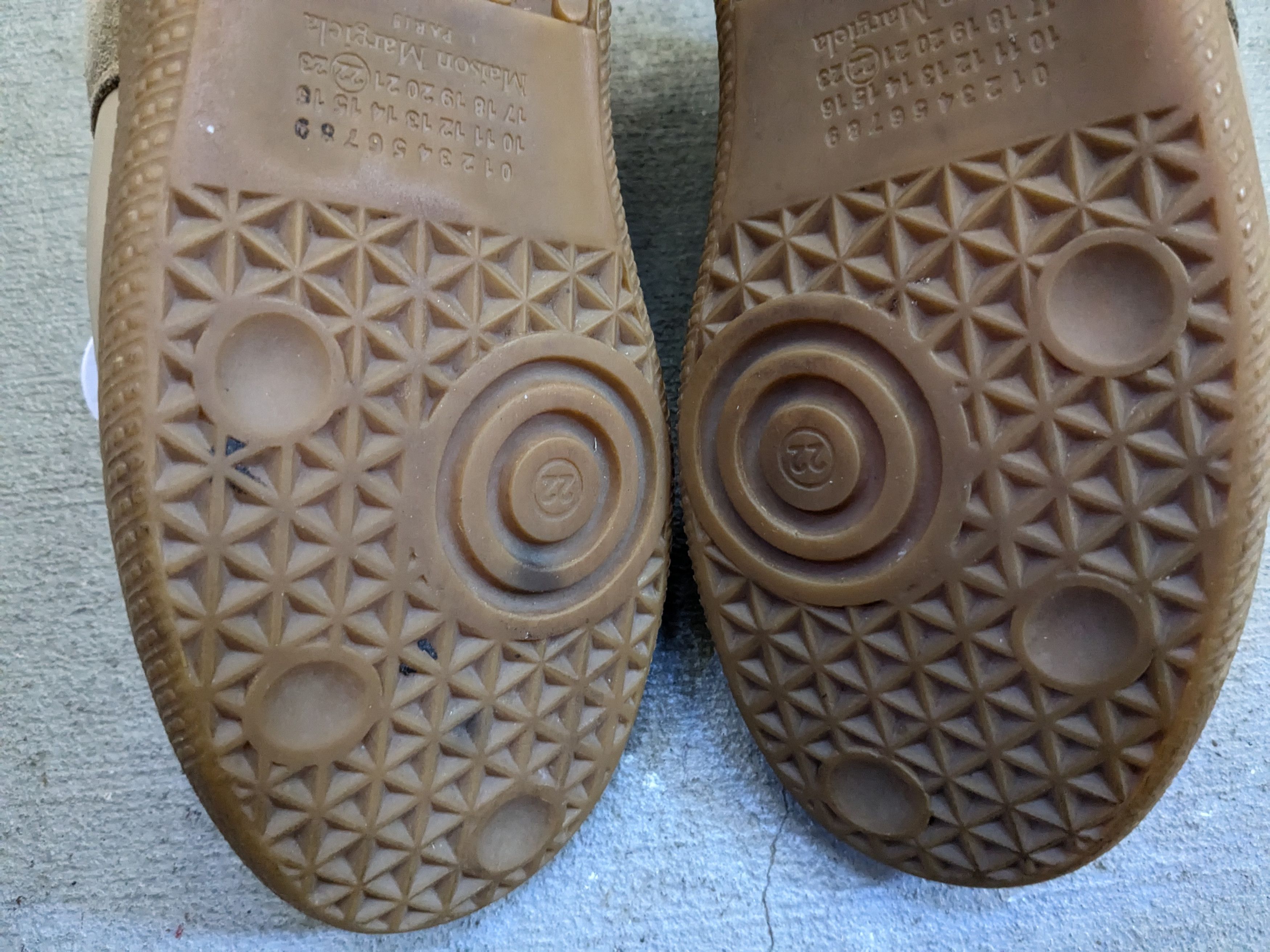 Maison Margiela Maison Margiela GAT Replica Tan 7 40 Suede Leather Size US 7 / EU 40 - 17 Thumbnail