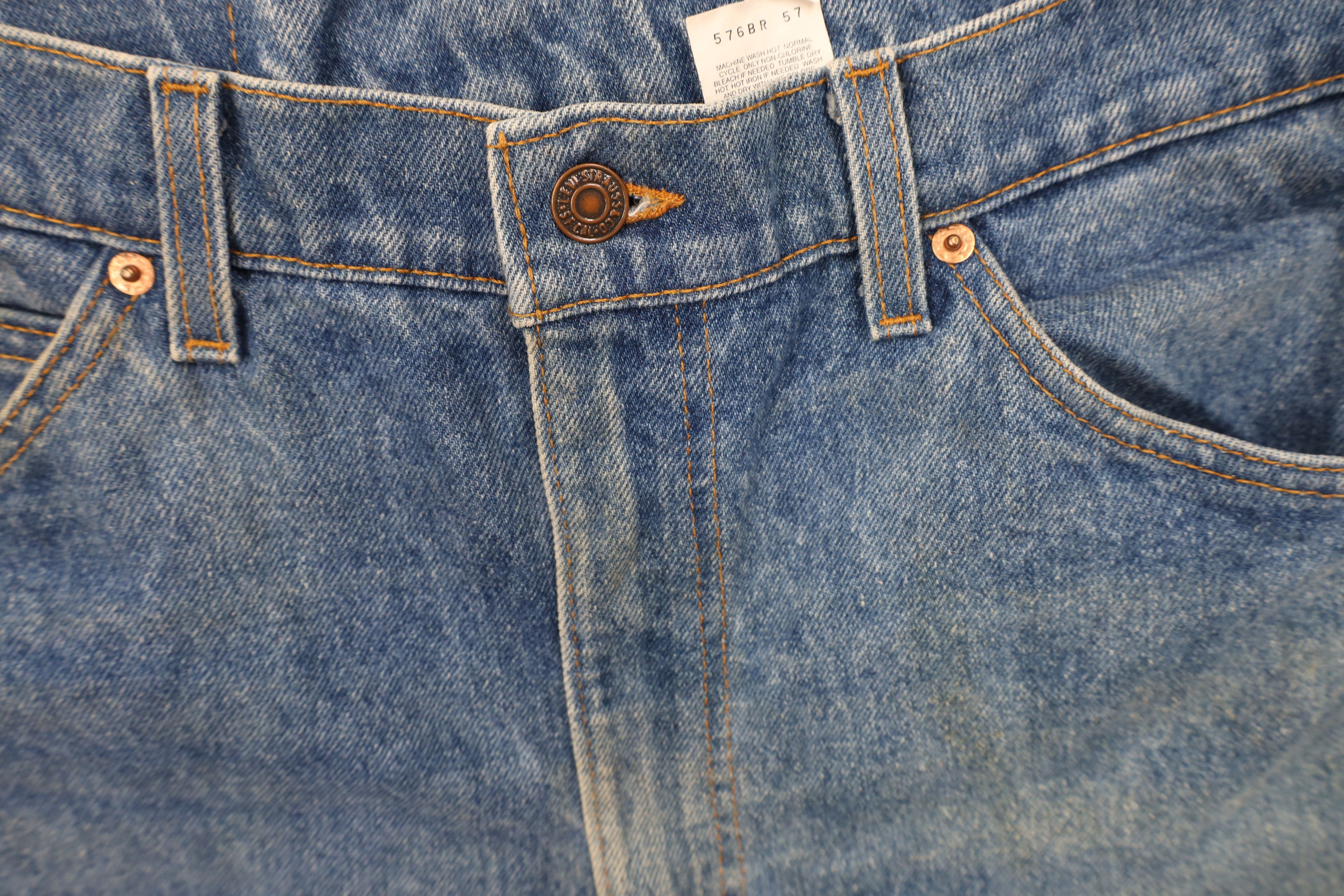 Levi's Vintage 90s Levis 505 Orange Tab Denim Jeans USA Size US 38 / EU 54 - 9 Thumbnail