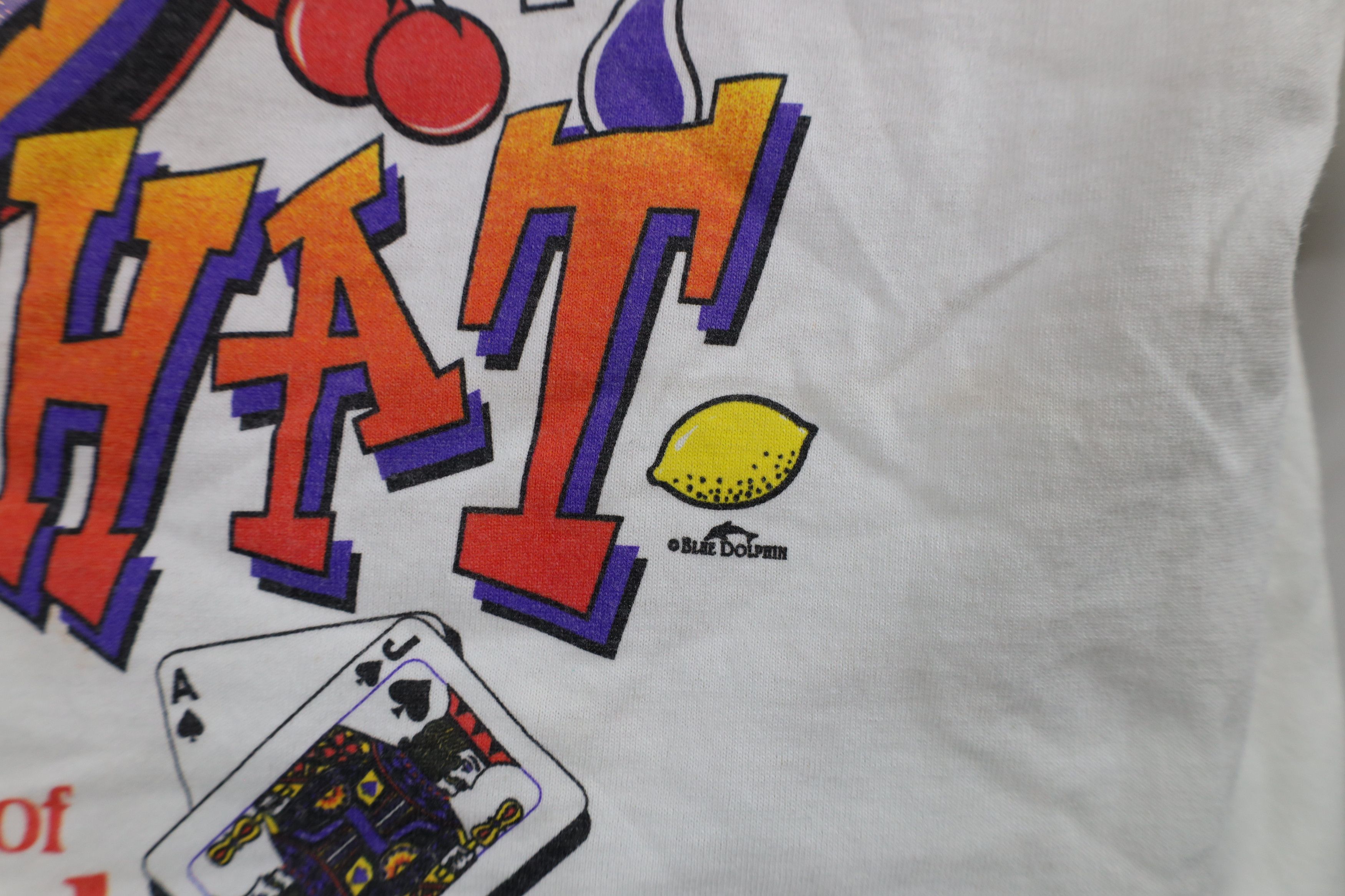 Vintage Vintage 90s Streetwear Cruise Fun Ship Gambling T-Shirt Size L / US 10 / IT 46 - 5 Thumbnail