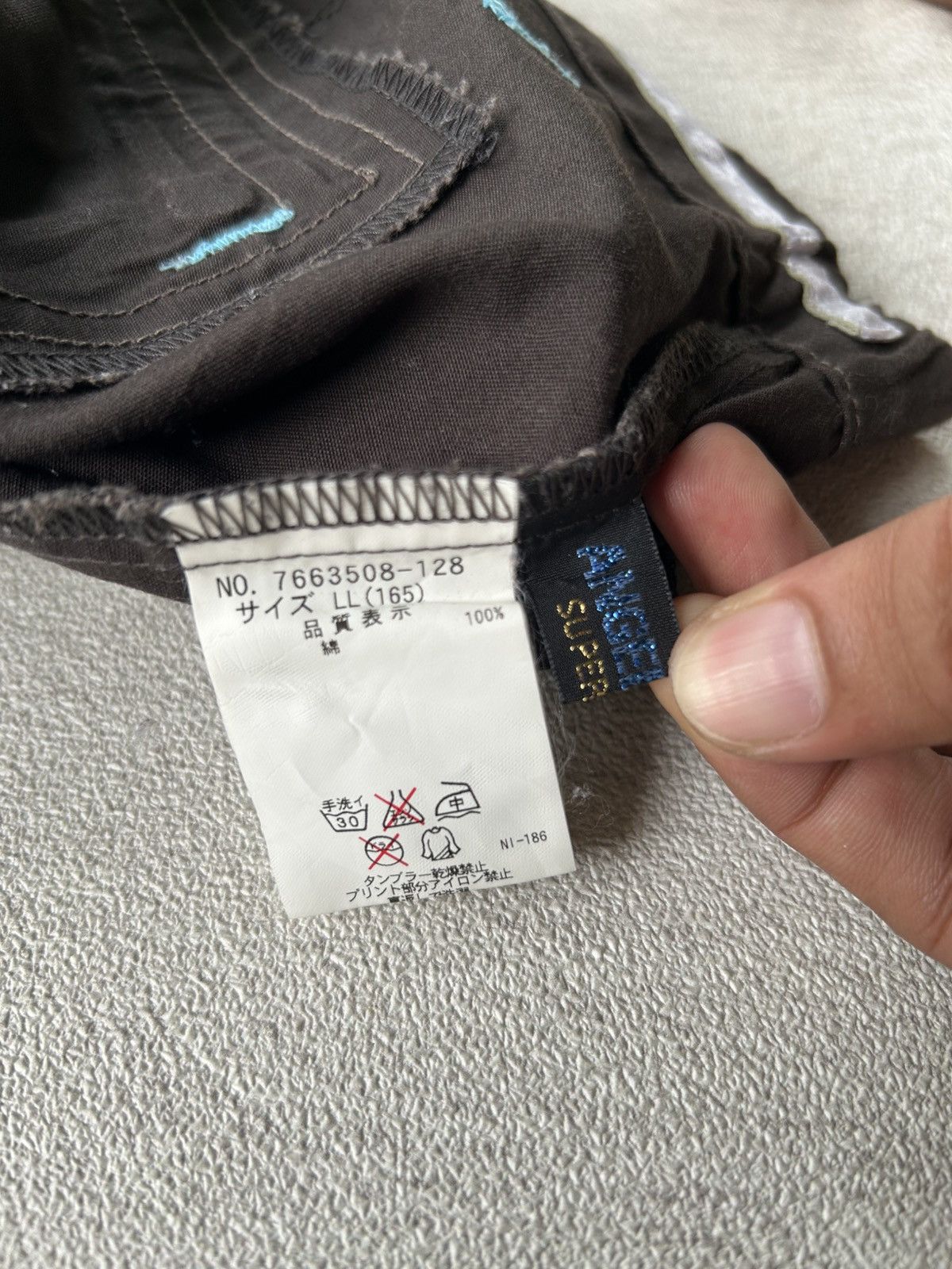 Angel Blue 2000s Angel Blue Multi Pocket Flared Pants Size US 30 / EU 46 - 7 Thumbnail