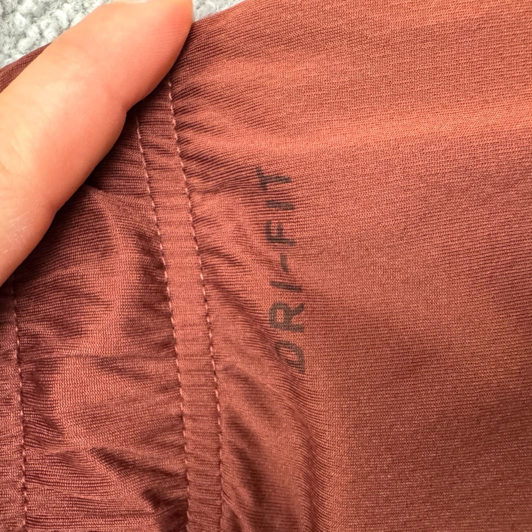 Nike Nike Dri-Fit Athletic Shorts Mens Big & Tall Medium Brown Elastic Waist Pockets Sports Activewear Shorts Size US 31 - 6 Thumbnail