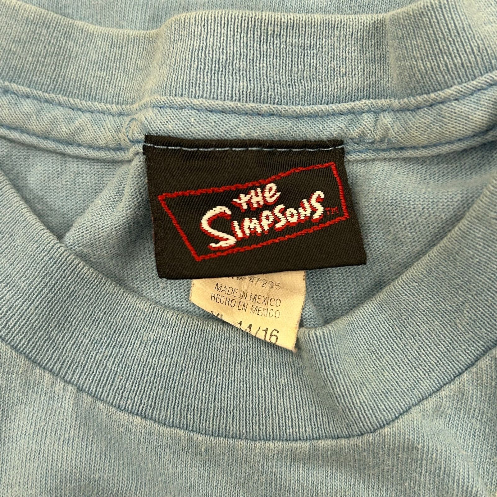 Vintage 2002 The Simpsons Bart Simpson skateboard T Shirt Youth XL Size US XL / EU 56 / 4 - 5 Thumbnail