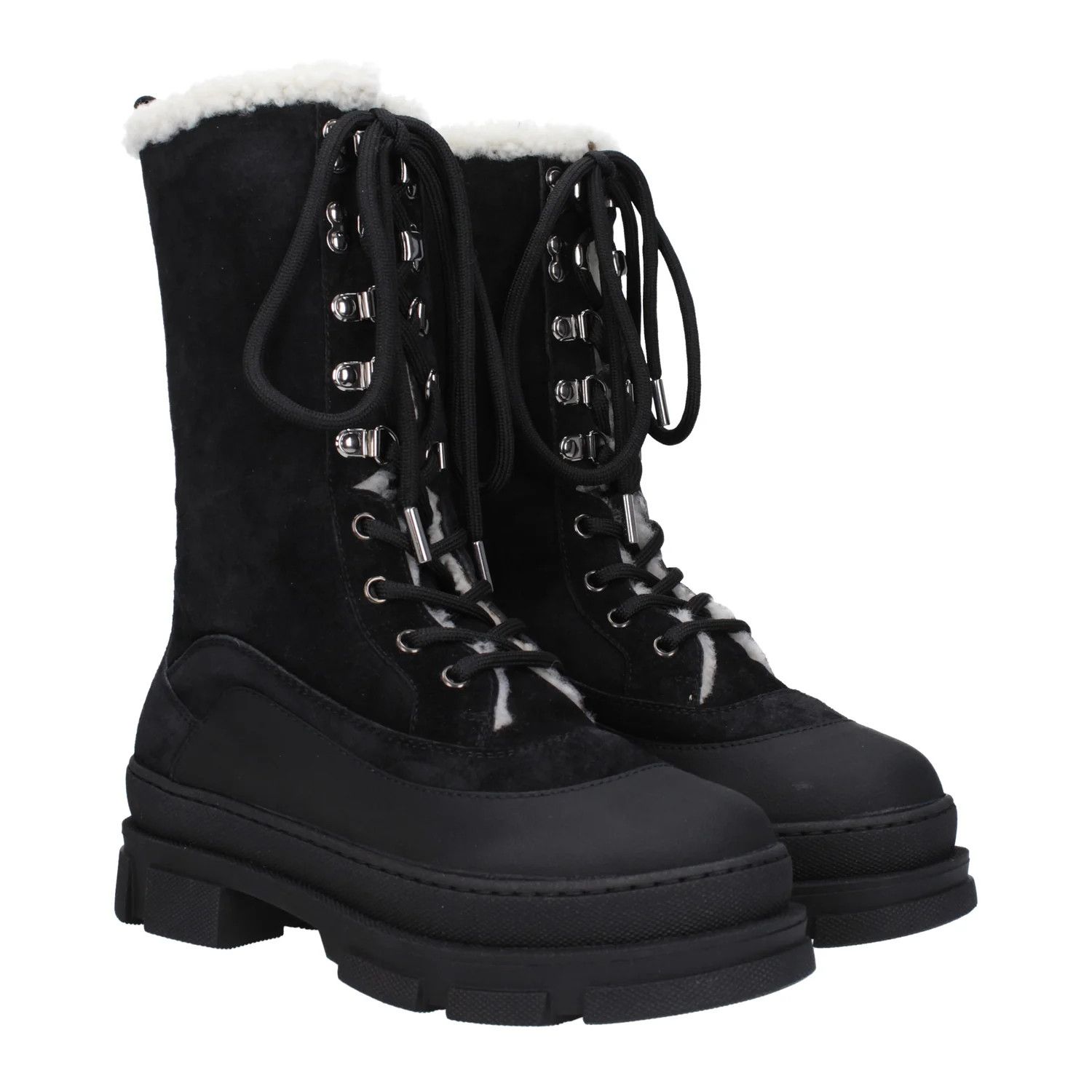 Jimmy Choo ob1o1e1124 Suede Ankle Boots in Black Size US 6 / IT 36 - 2 Thumbnail