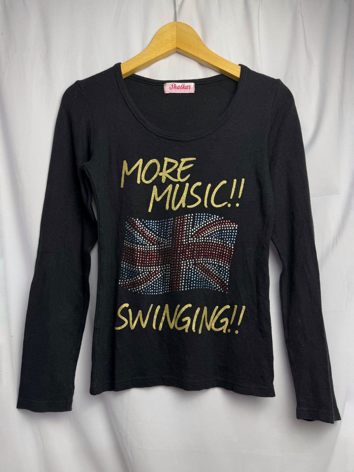 If Six Was Nine × Japanese Brand × Le Grande Bleu (L.G.B.) Gothic Swinging England Flag Long Sleeve Size US S / EU 44-46 / 1 - 1 Thumbnail