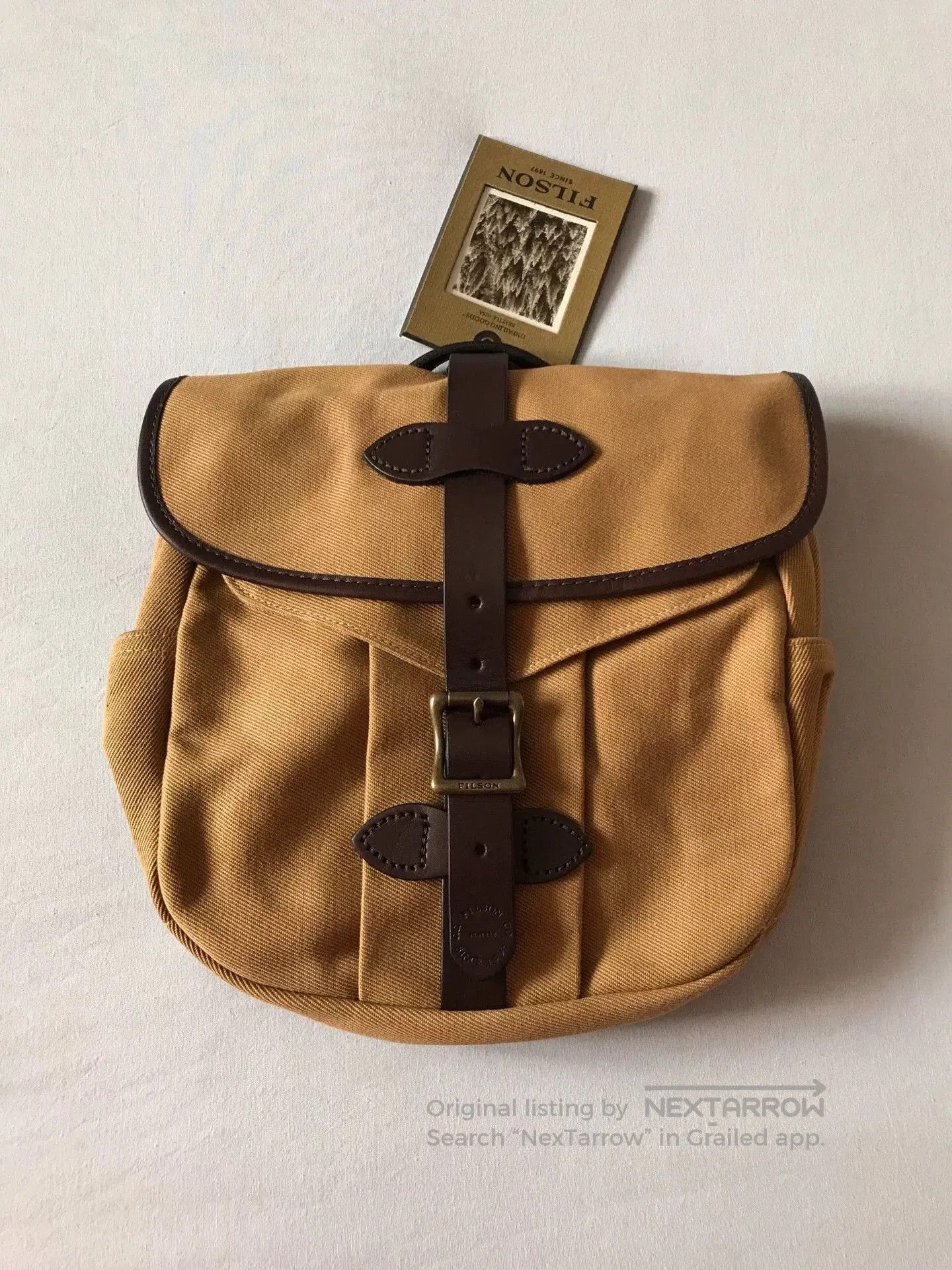 Filson Filson 70230 Brown Small Crossbody Bag. Size ONE SIZE - 1 Thumbnail