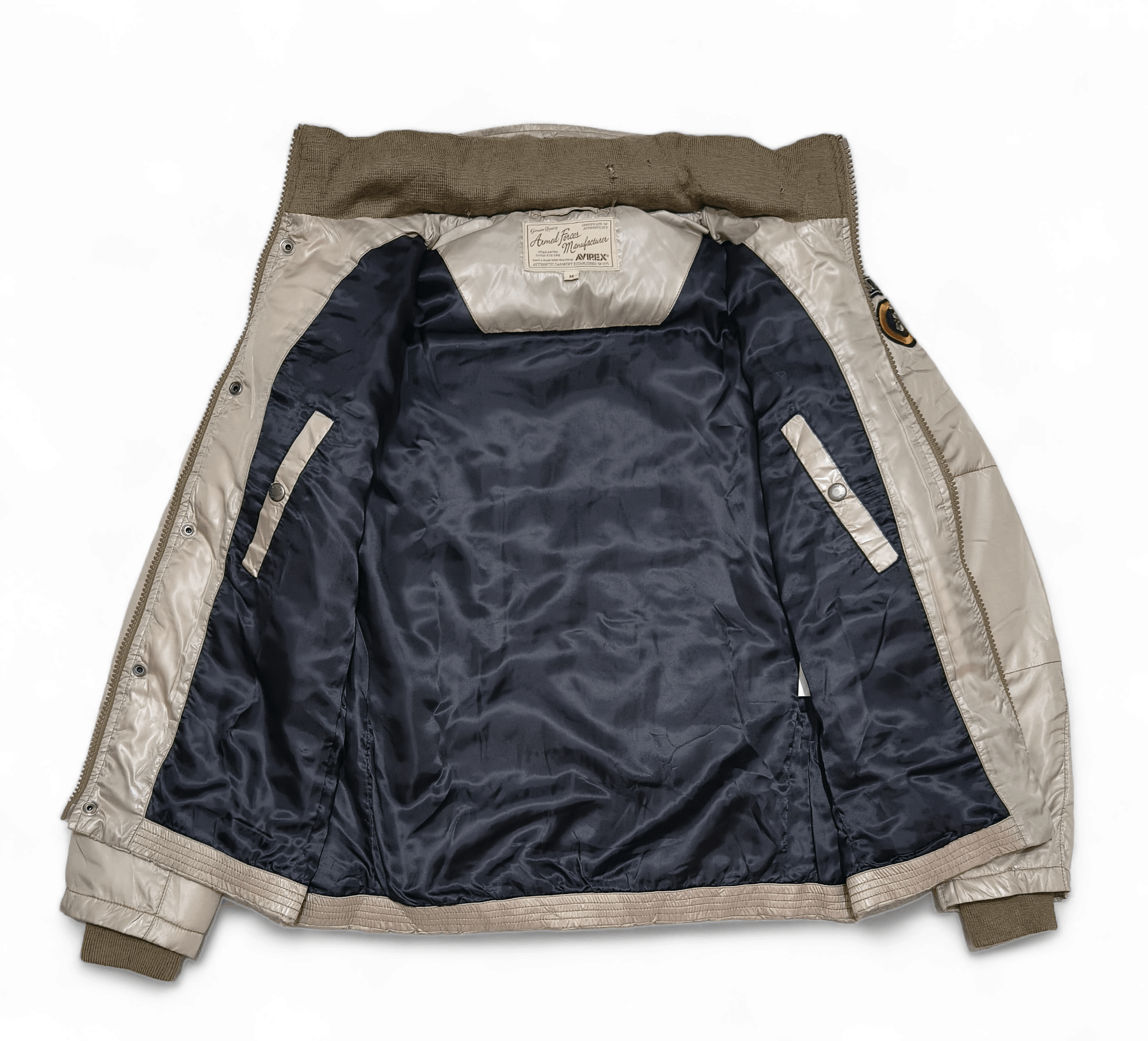 Avirex Vintage Avirex Military USAF Aero Service Down Puffer Jacket Size US M / EU 48-50 / 2 - 5 Thumbnail