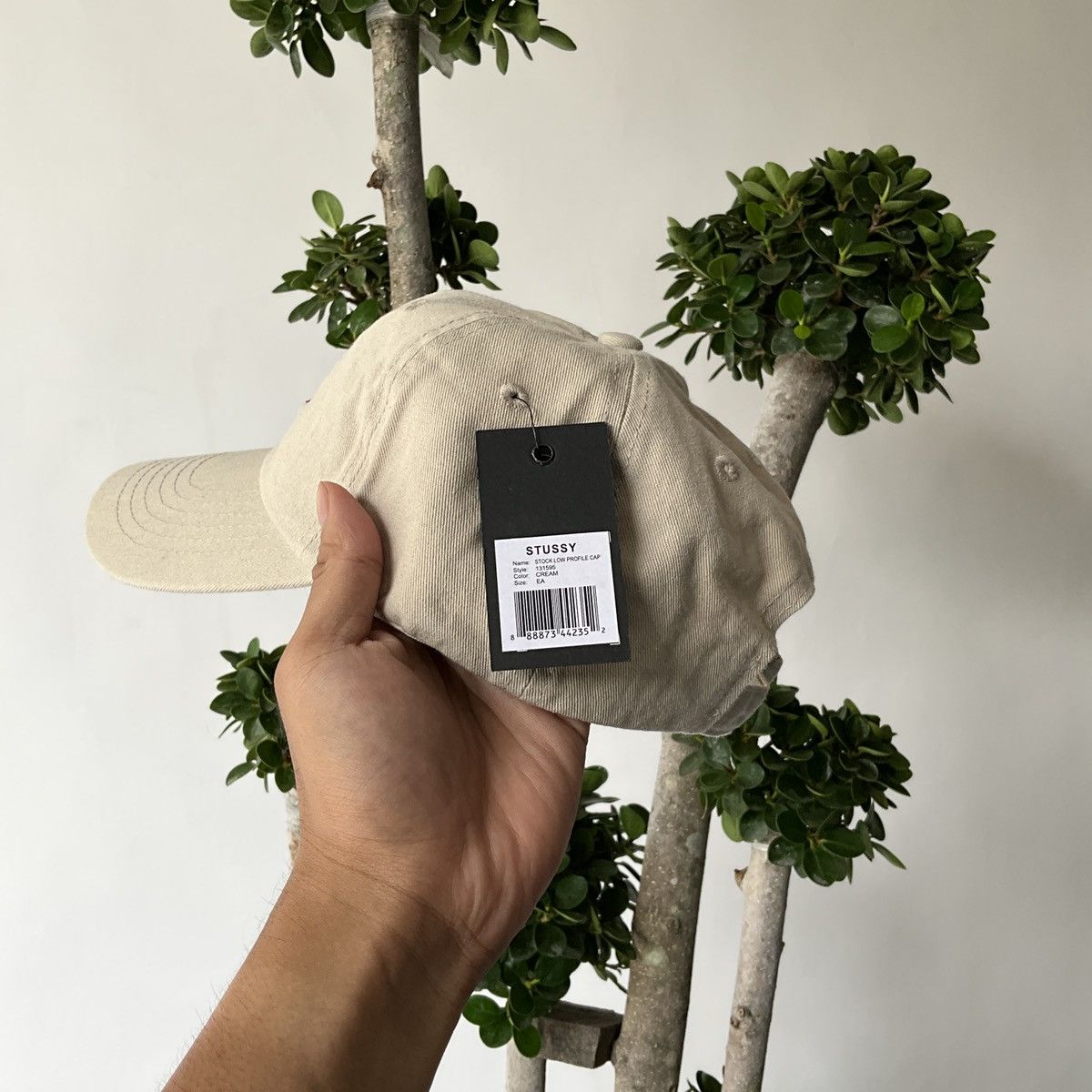 Stussy Stussy cap hat cream Size ONE SIZE - 4 Thumbnail