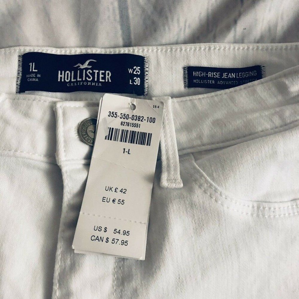 Hollister NWT New Hollister High Rise Jean Leggings 25 x 30 Size 25" / US 0 / IT 36 - 5 Thumbnail