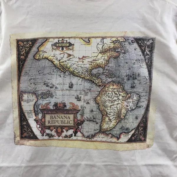 Banana Republic Vintage 90’ BANANA REPUBLIC Tee Shirt Made In USA Size US S / EU 44-46 / 1 - 8 Thumbnail