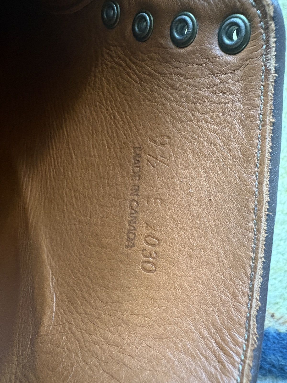 Viberg Viberg 2030 SB - Cognac Vocalou Vitelli. Size 9.5E Size US 9.5 / EU 42-43 - 8 Thumbnail