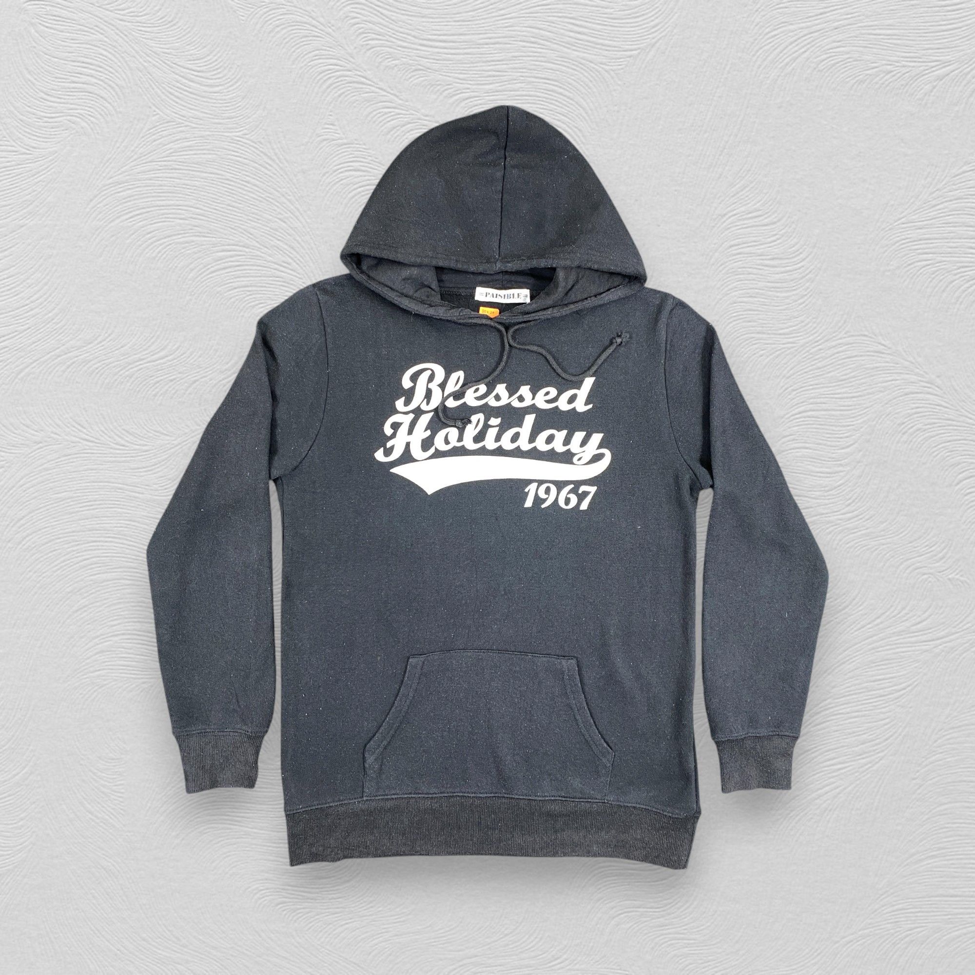 Japanese Brand Vintage Paisible Hoodie Faded - SW0129 Size US S / EU 44-46 / 1 - 1 Thumbnail