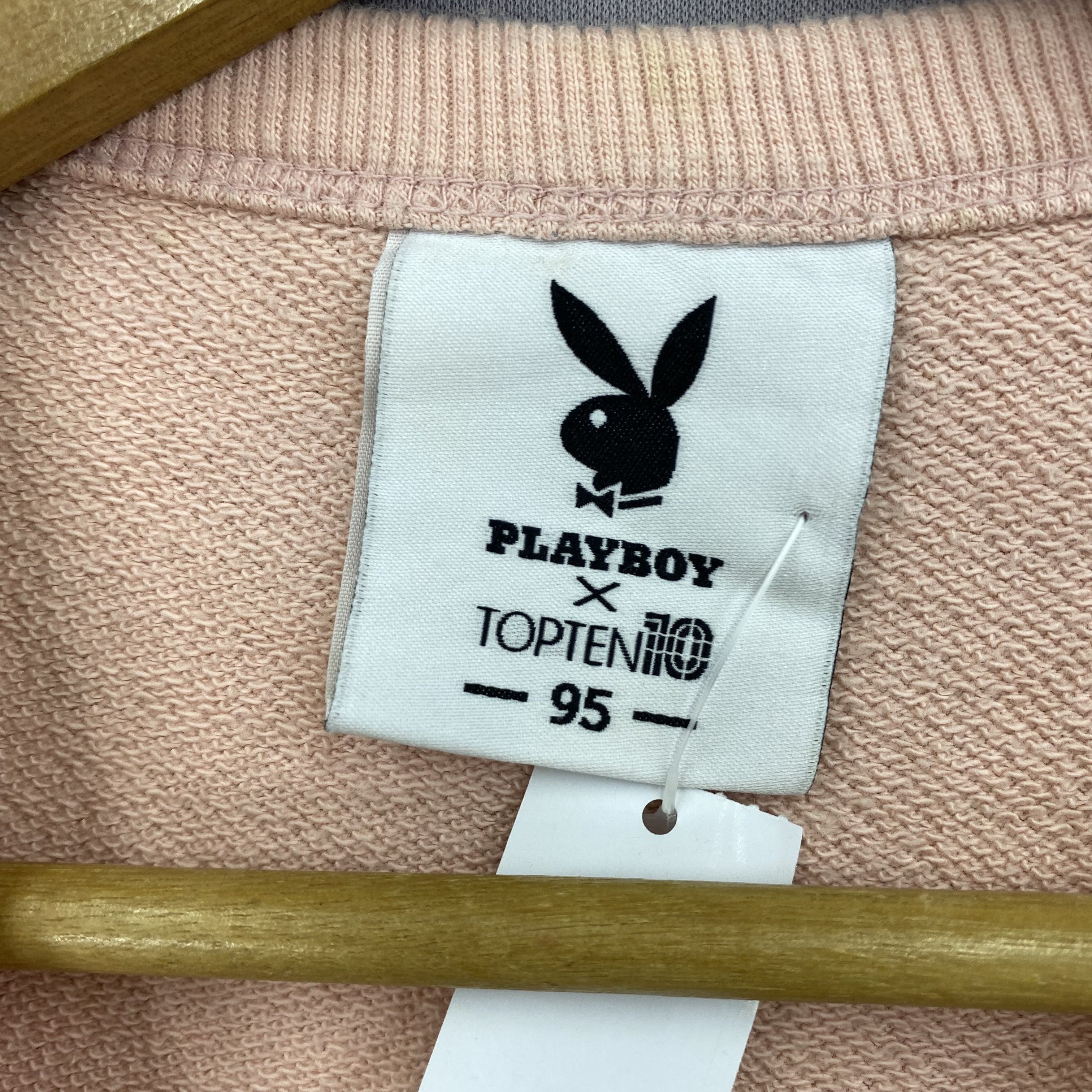 Playboy Vintage Playboy Sweater Y2K Bunny Nude Style Sweatshirt Size US S / EU 44-46 / 1 - 4 Thumbnail