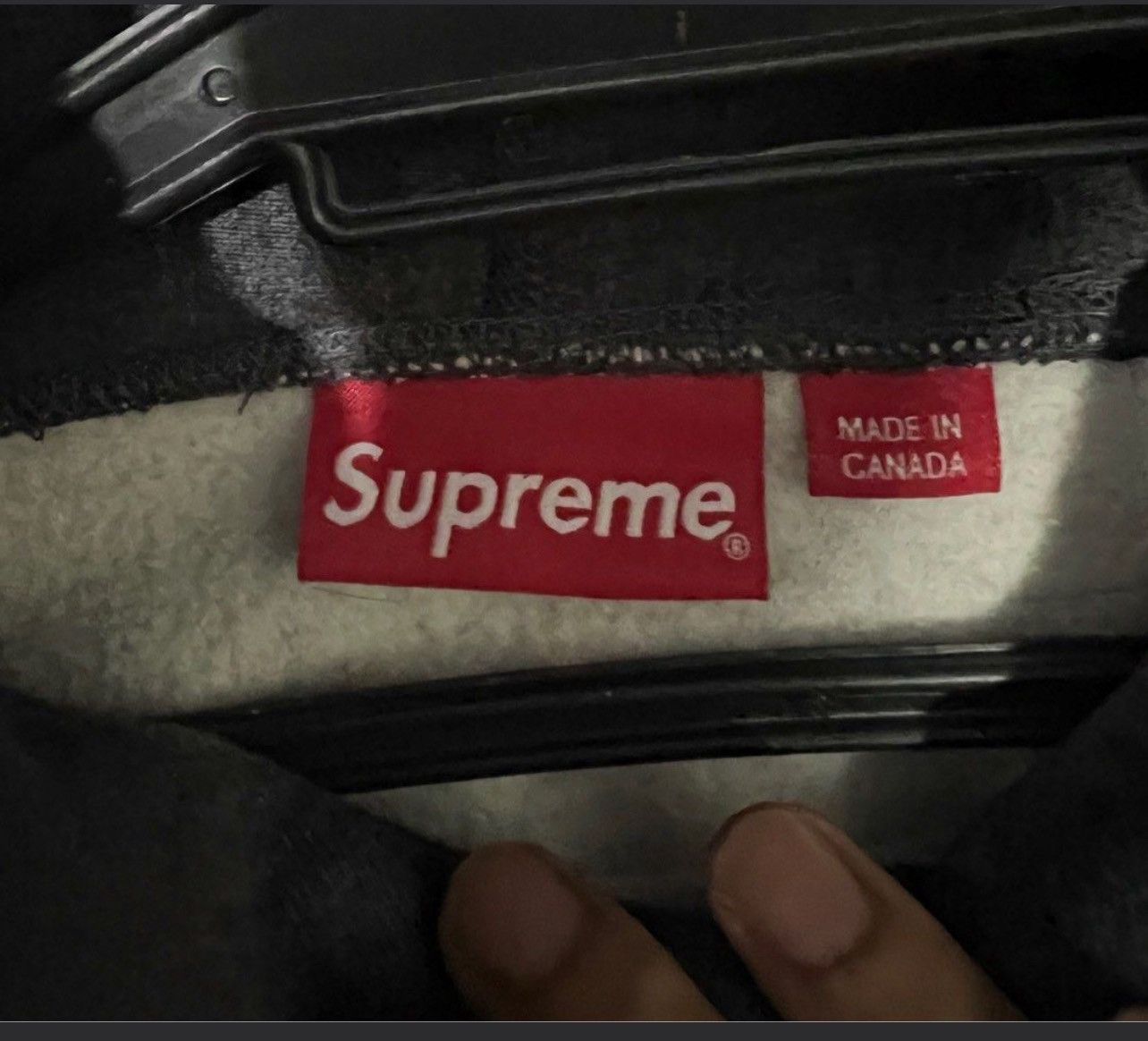 Supreme Supreme box logo hoodie (fw21) charcoal Size US S / EU 44-46 / 1 - 5 Thumbnail