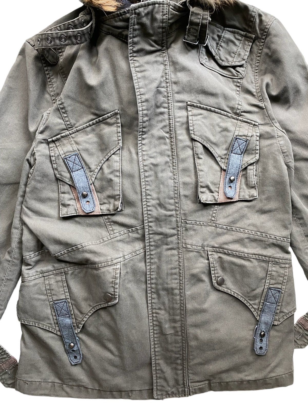 PPFM PPFM military bondage Yellow Riot punk Jacket Tactical rare Size US L / EU 52-54 / 3 - 3 Thumbnail
