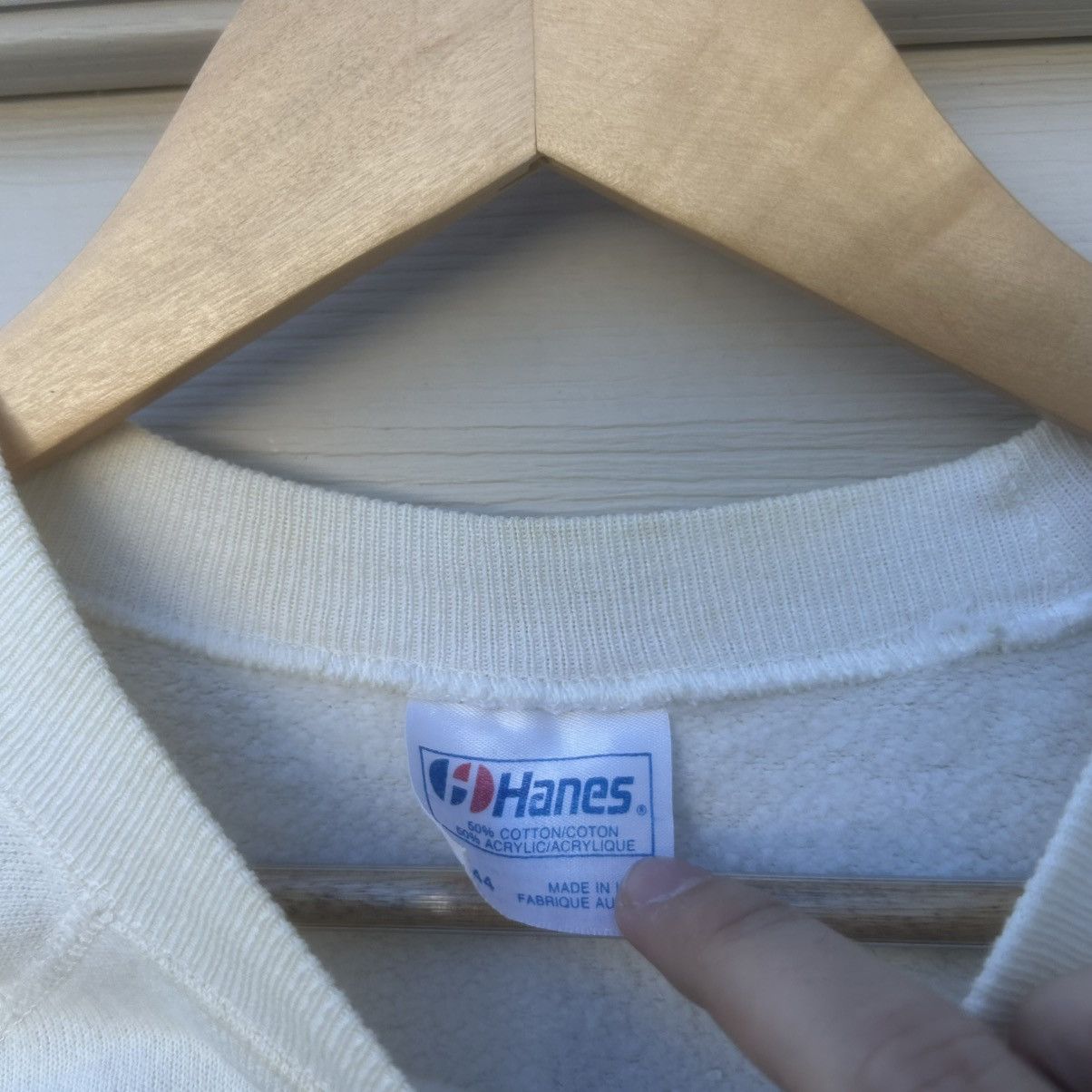 Hanes × Vintage 1980s California top flight sweatshirt Size US L / EU 52-54 / 3 - 6 Thumbnail