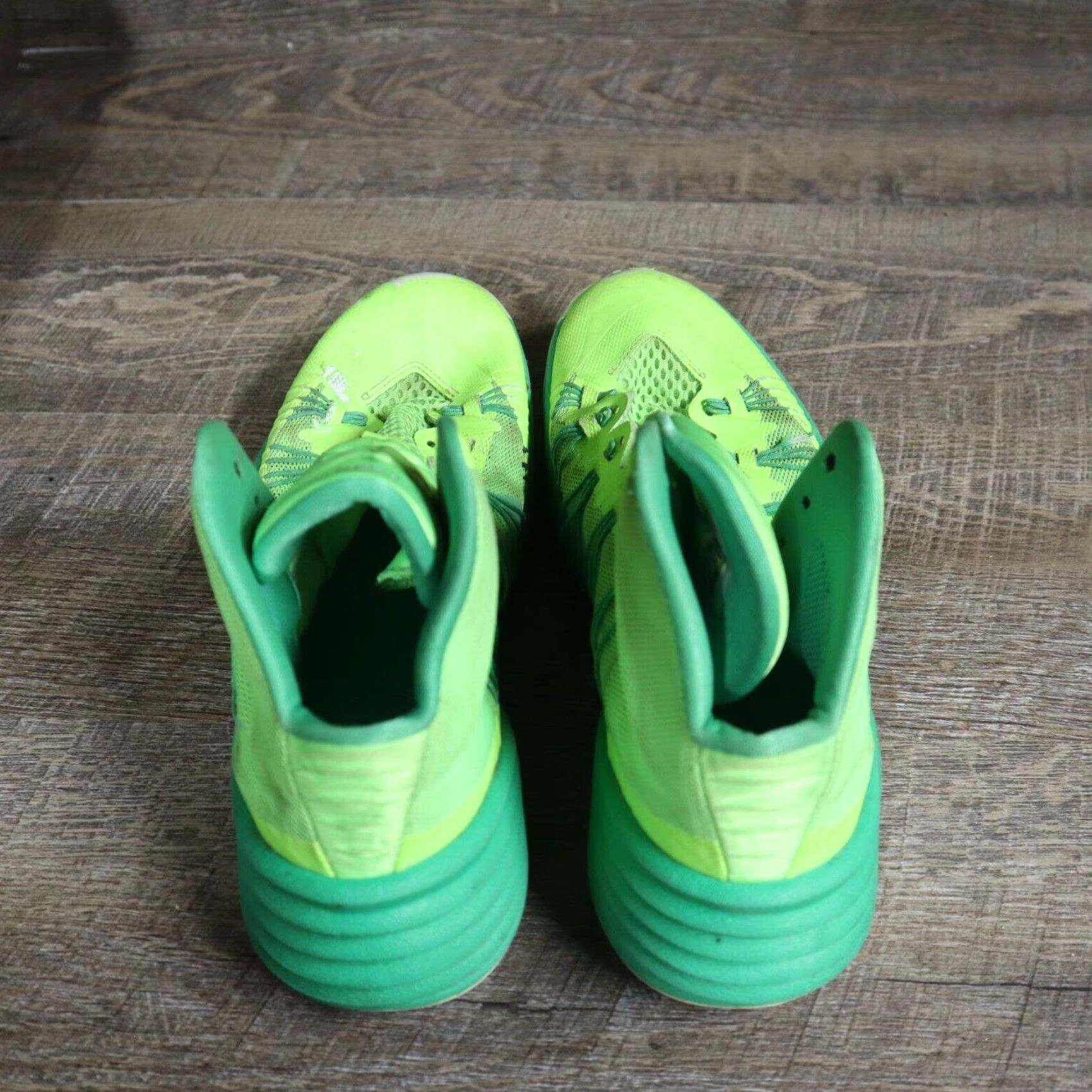Nike Nike Hyperdunk Basketball Shoes Mid Top Men’s Size 9.5 Green Lace Up Size US XL / EU 56 / 4 - 6 Thumbnail