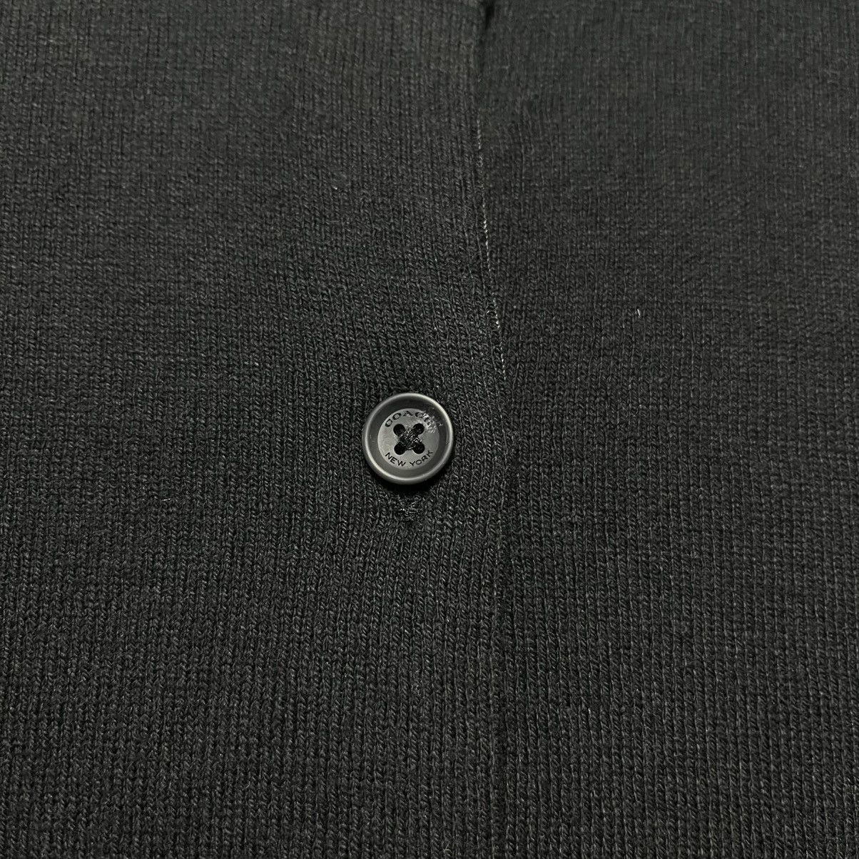 Coach Coach Black Cardigan Sweater Luxury Designer Size XS / US 0-2 / IT 36-38 - 5 Thumbnail
