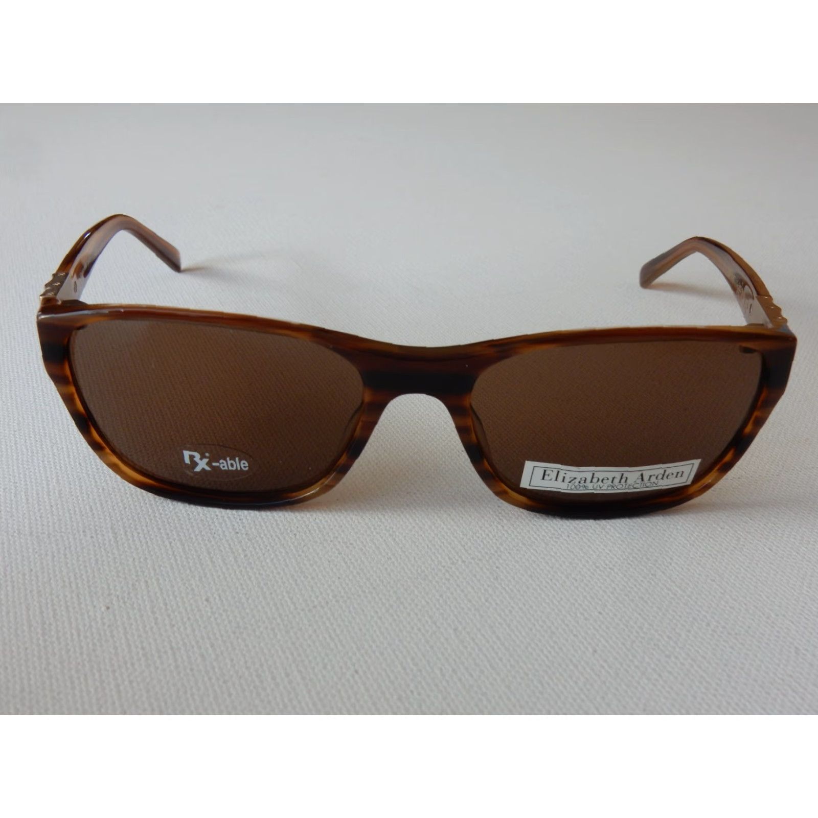 Vintage ELIZABETH ARDEN Brown Sunglasses Womens 56[]18 135 Size ONE SIZE - 2 Thumbnail