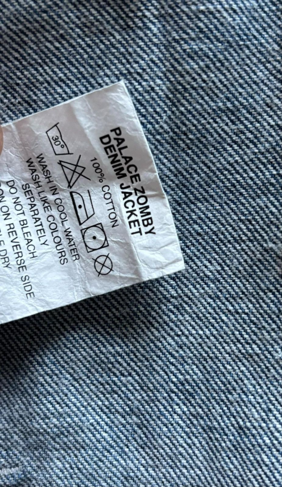 Palace Palace Zomby Denim Jacket Size US L / EU 52-54 / 3 - 6 Thumbnail