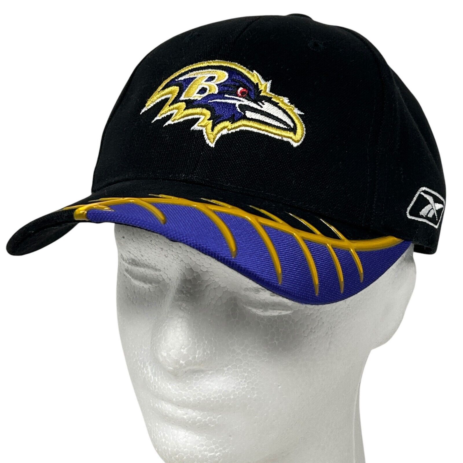 Reebok Baltimore Ravens Hat Baseball Cap NFL Football Reebok Size ONE SIZE - 11 Thumbnail