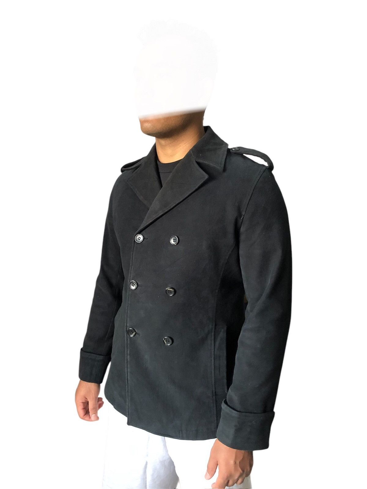 If Six Was Nine 🥷Tornado Mart Japan Punk Double Collar Cotton Jacket Size US L / EU 52-54 / 3 - 3 Thumbnail
