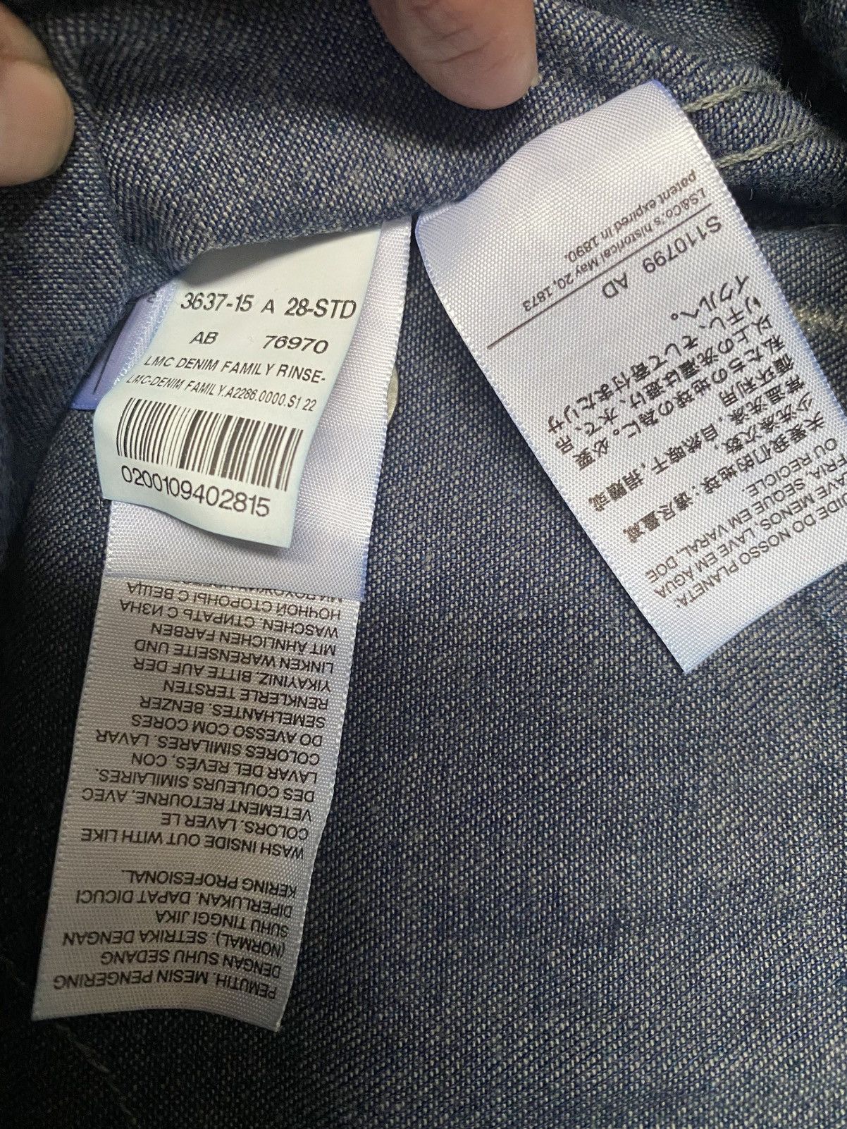 Levi's Made & Crafted Levis Made & Crafted Denim Family Shorts Wide Leg Size 28 Size US 28 / EU 44 - 6 Thumbnail