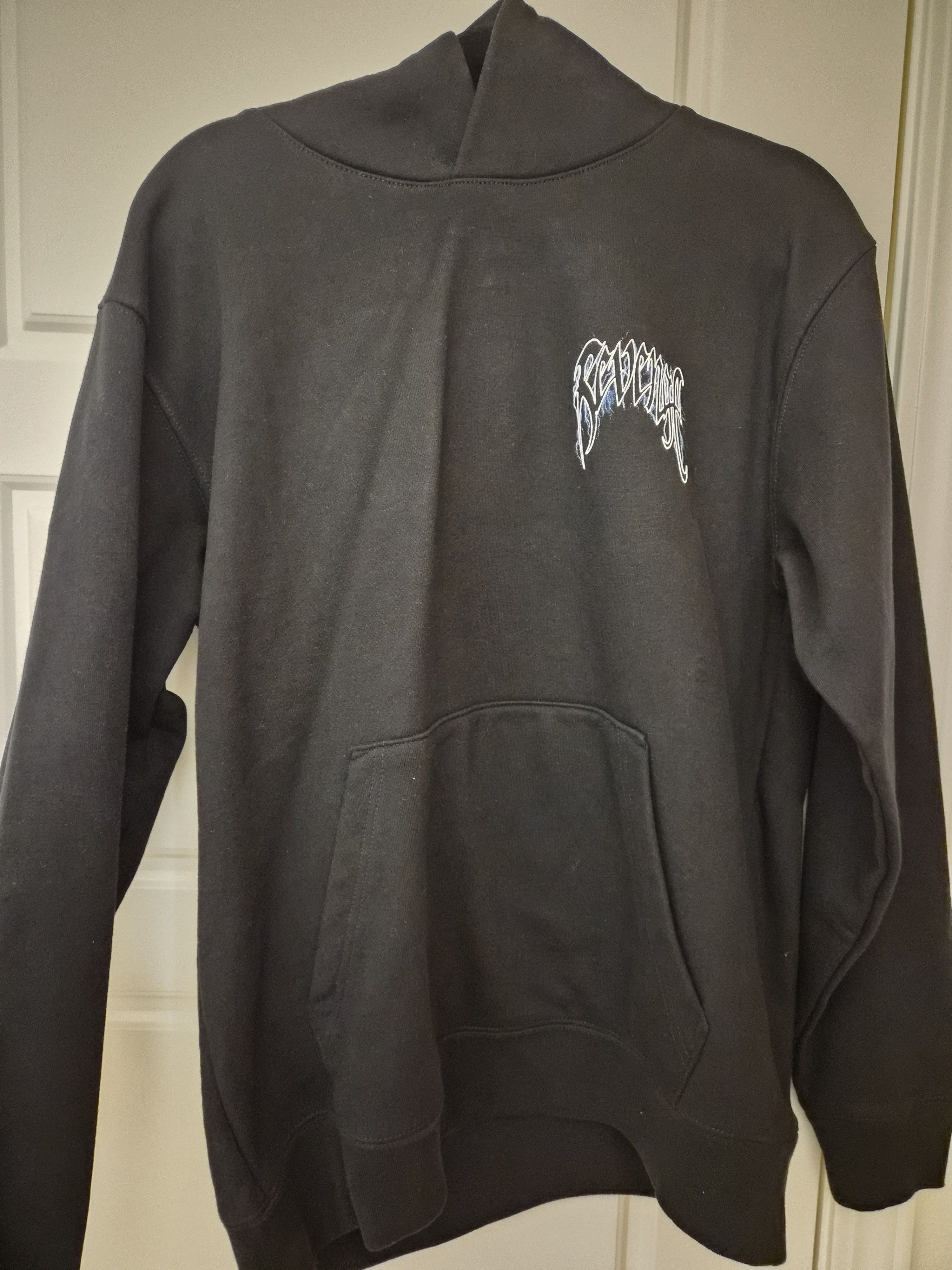 Revenge Revenge Black Lightning Hoodie Size US S / EU 44-46 / 1 - 1 Thumbnail