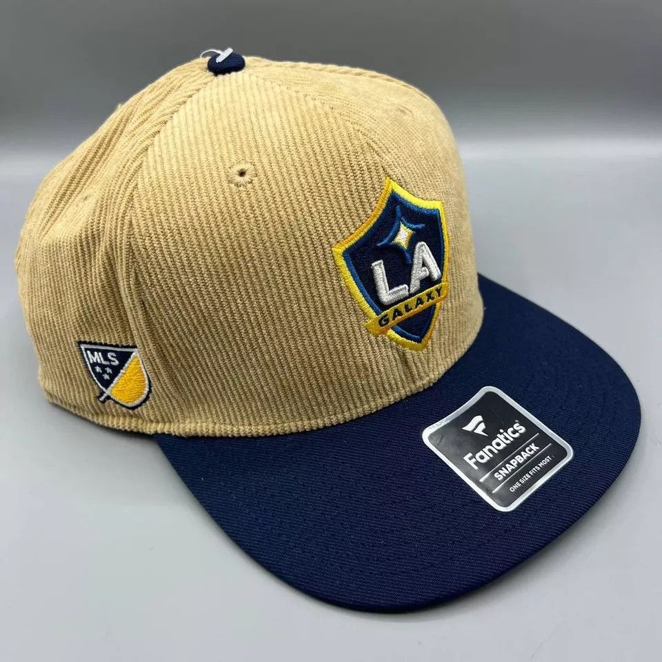 Other Los Angeles LA Galaxy Hat Men Corduroy Fanatics MLS SnapBack Size ONE SIZE - 3 Thumbnail