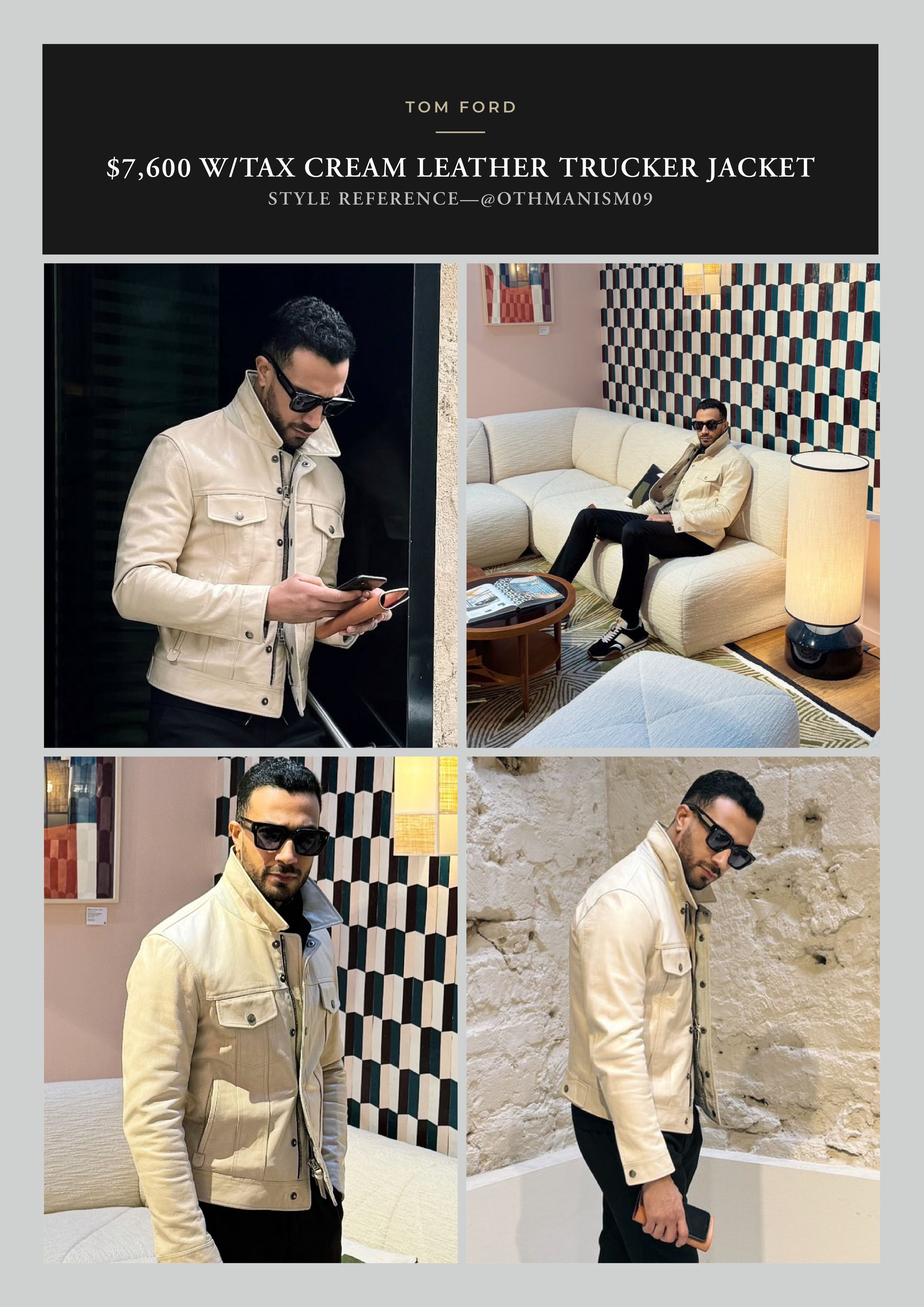 Tom Ford This Is the One, Actual Runway Piece! Ultra Rare $7,600 Size US M / EU 48-50 / 2 - 13 Thumbnail