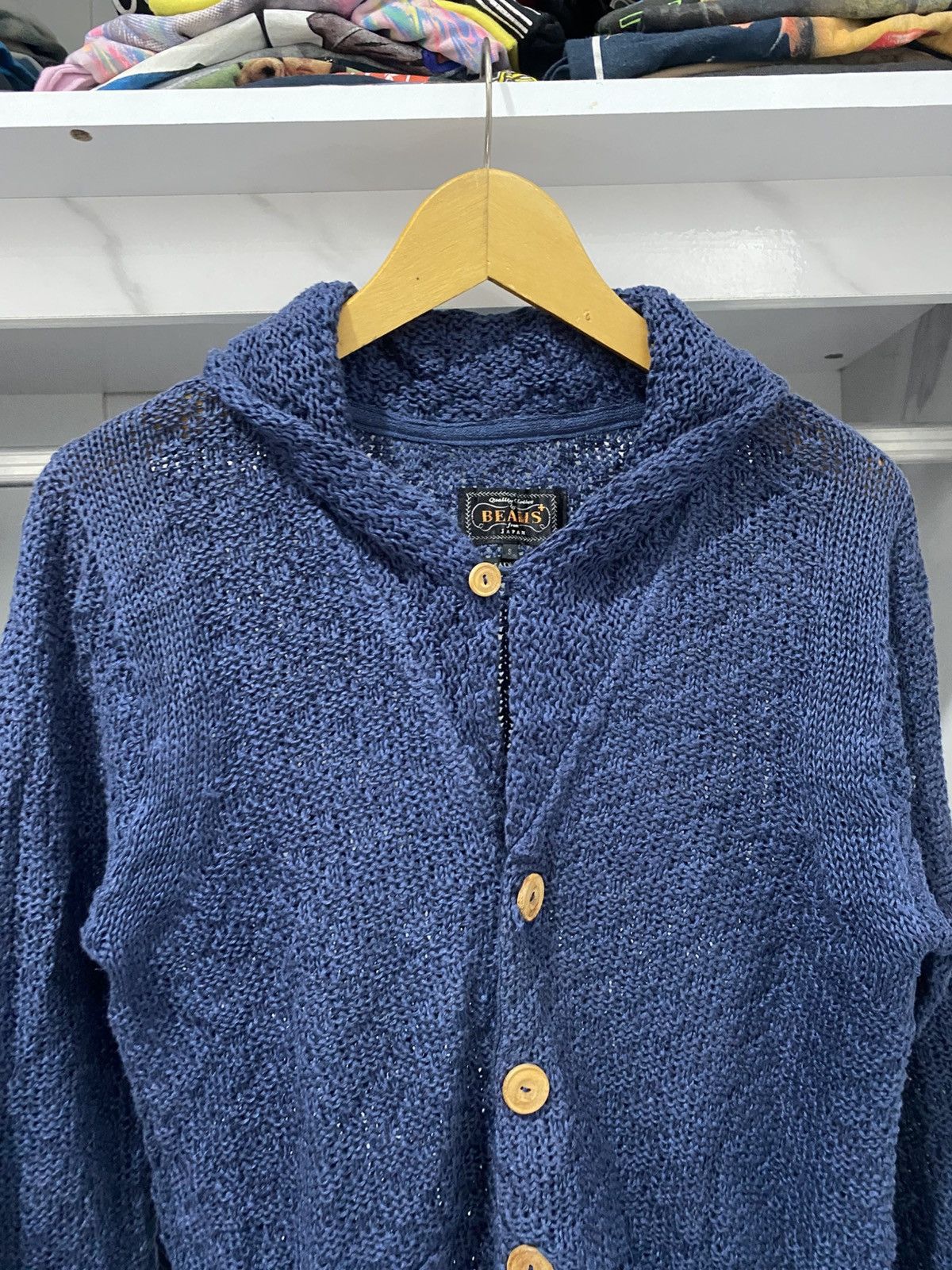 Beams Japan × Hysteric Glamour × Japanese Brand Beams Japan Knitted Cardigan Hysteric Size US S / EU 44-46 / 1 - 2 Thumbnail